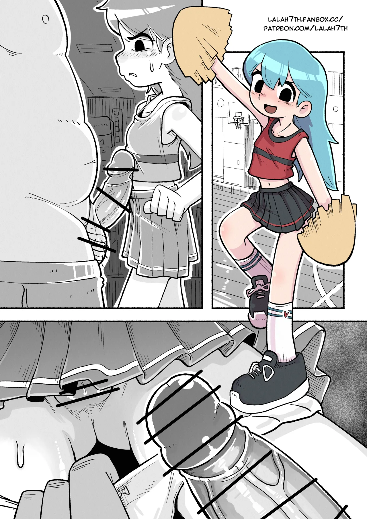 Cheerleader Hilda page 11 full