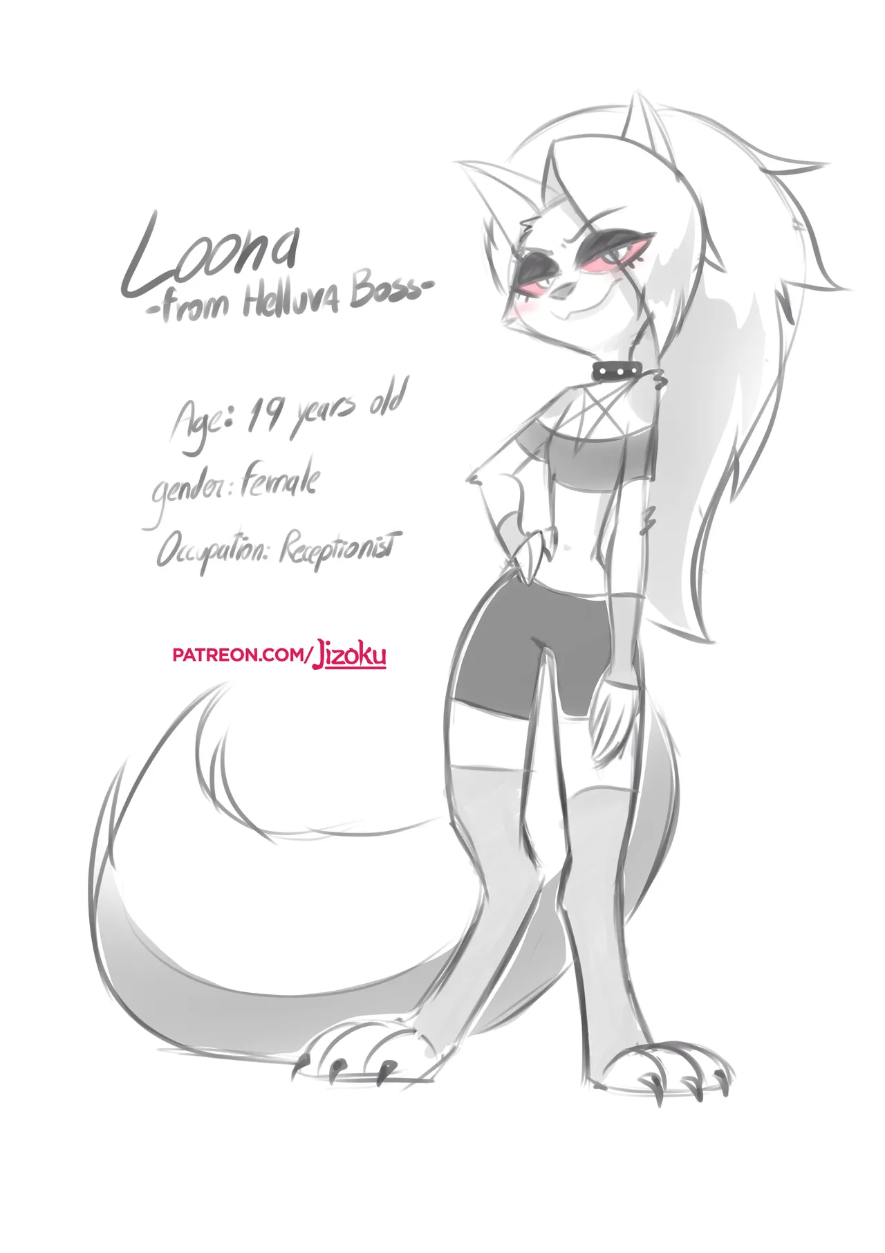 Loona  Sketches page 2 full