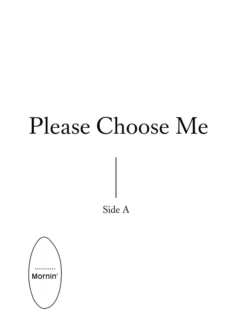Please Choose Me -Side A- Chapter 1 |  Boku o Erande Kure -Omote- page 7 full