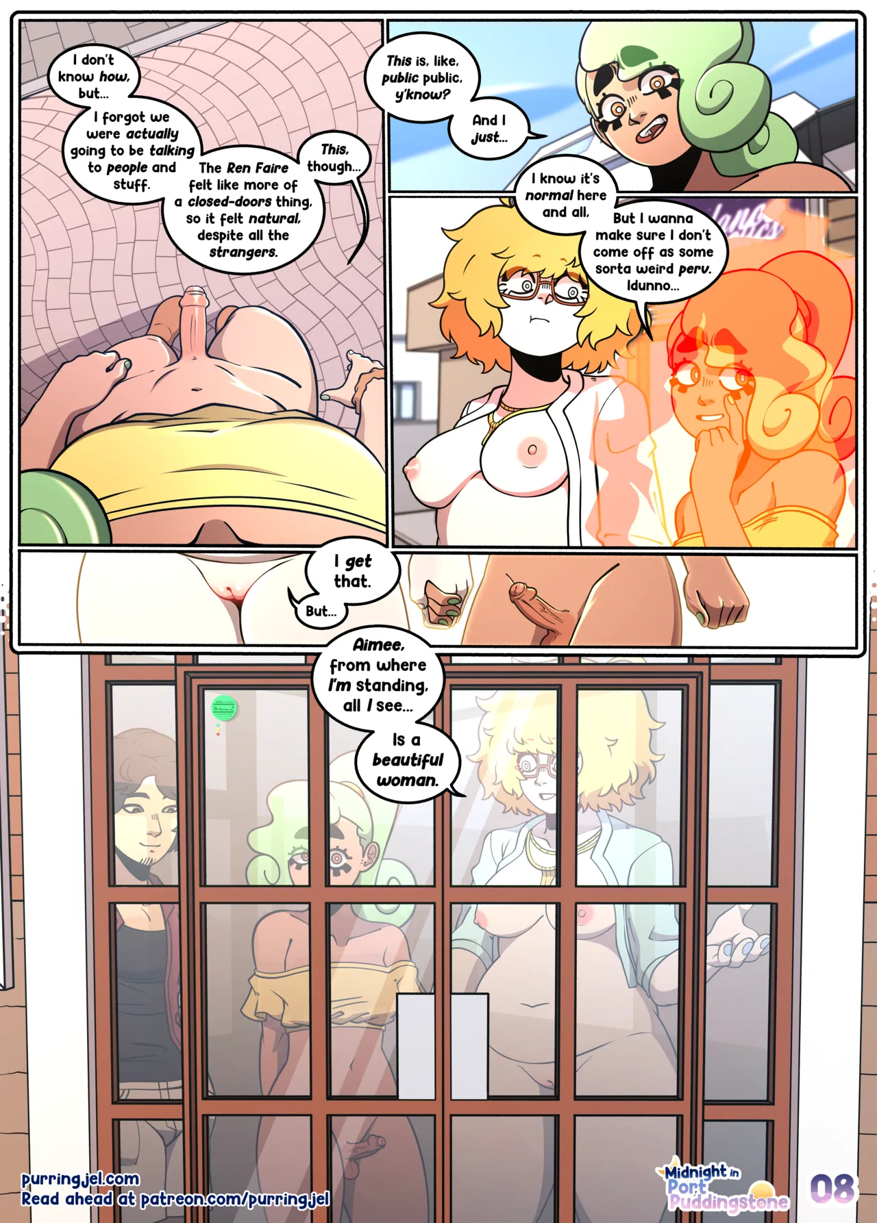 Midnight in Port Puddingstone page 8 full