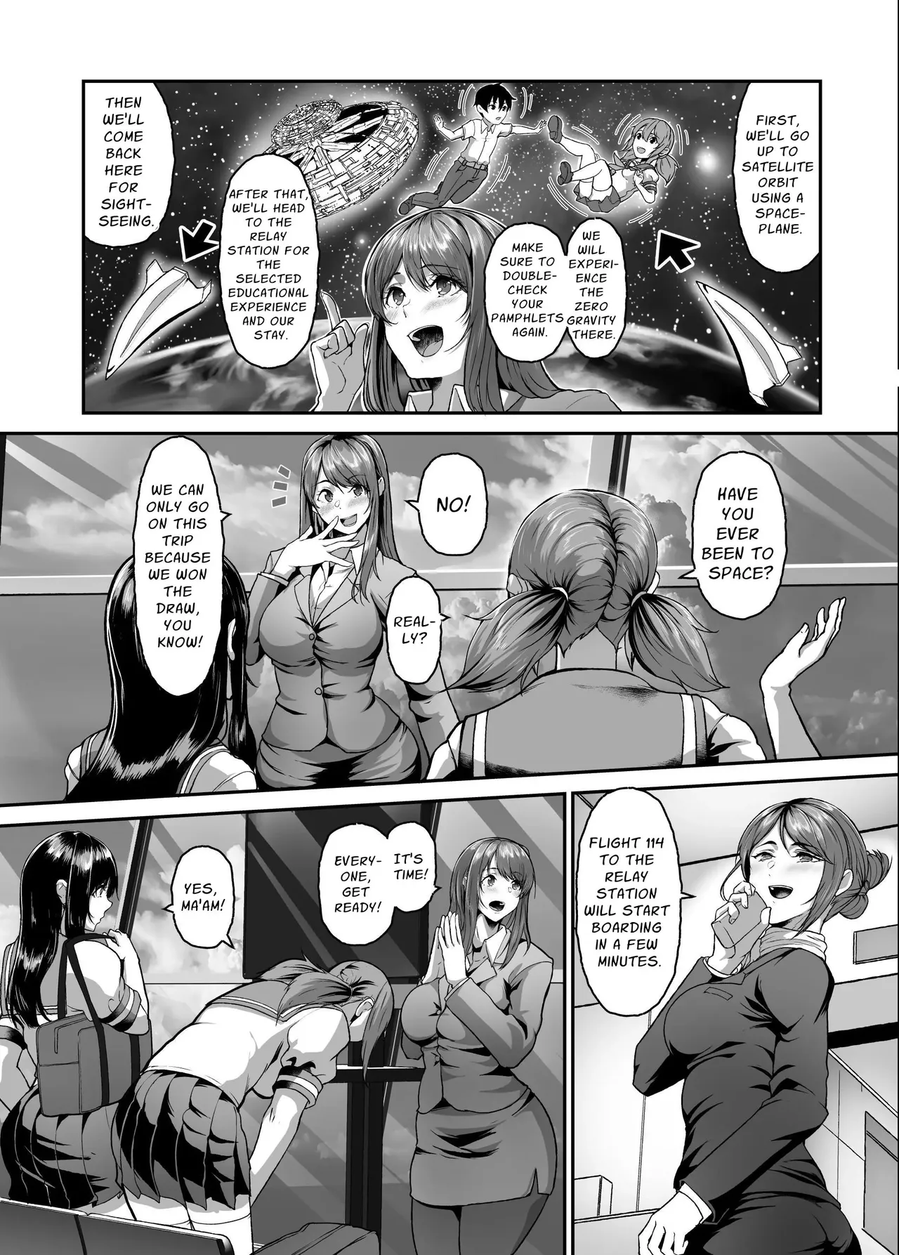 Zetsumetsu Hogo Keikaku Re ~Uchuujin ni Sarawareta Watashitachi wa Ningen Bokujou de Kawarete Haramaserareru~ | Extinction Prevention Plan page 9 full