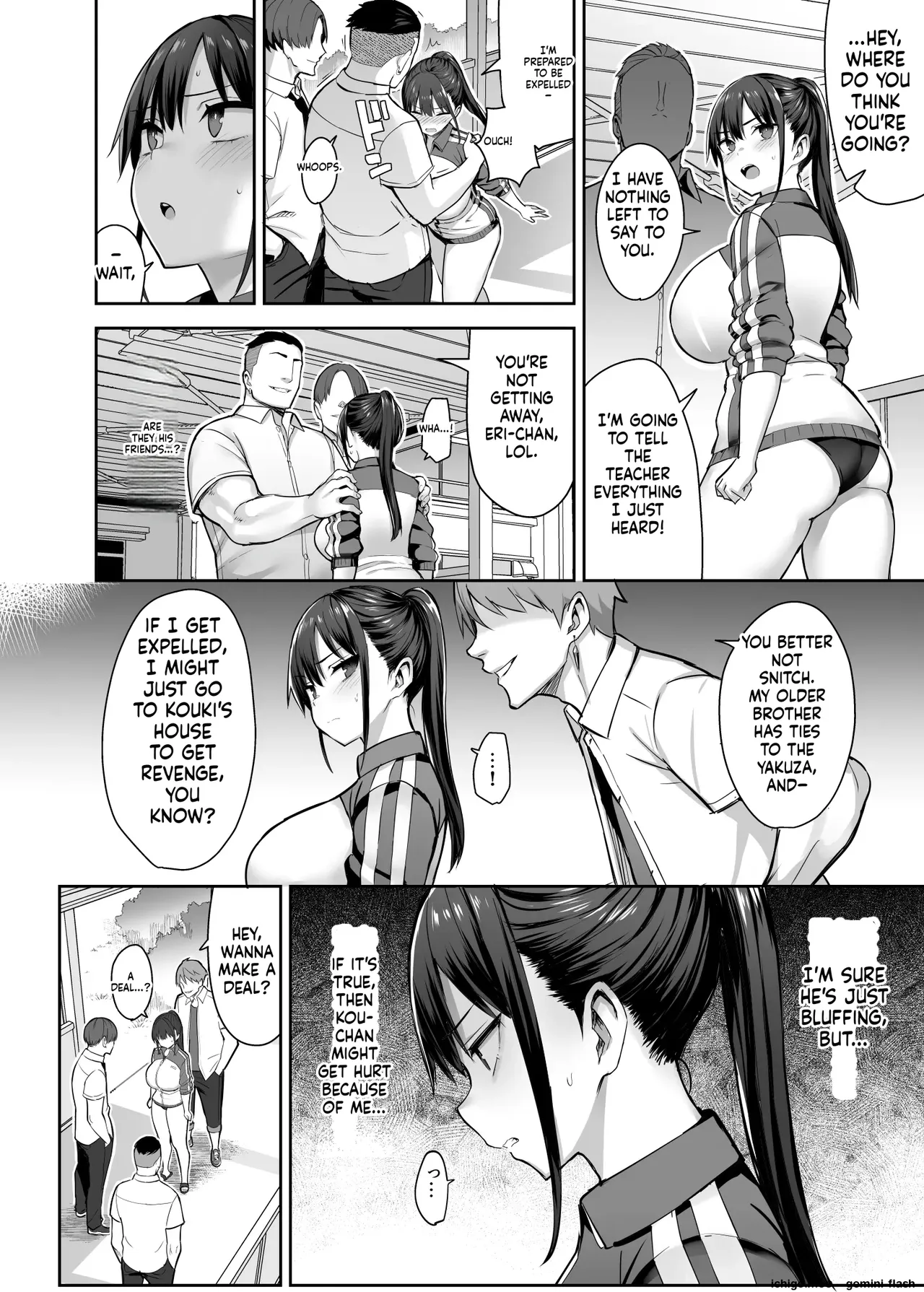 Compilation: The Seven Days When My Childhood Friend Whom I’d Always Loved Was Toyed With by Delinquents page 11 full