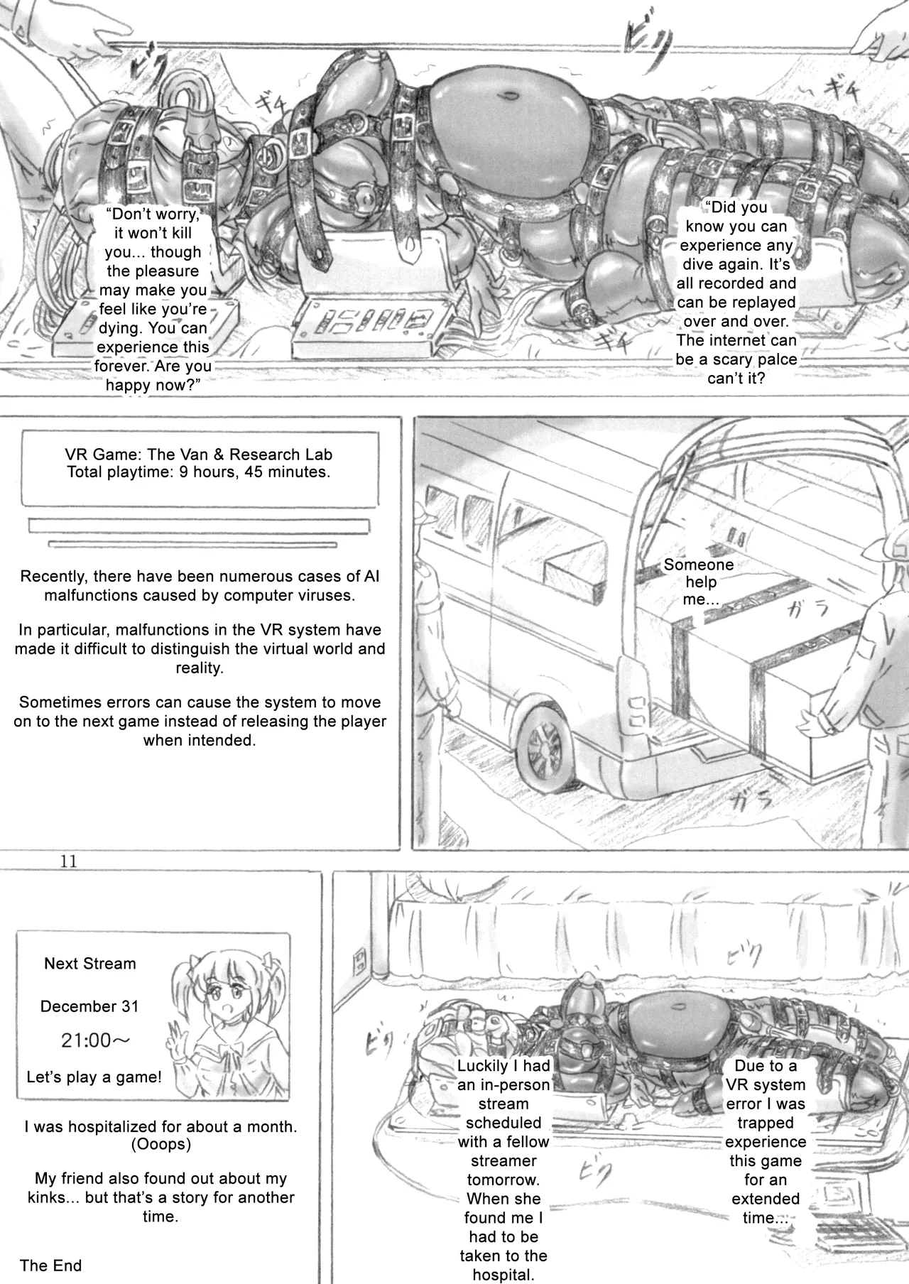 The Fate of an 18-Year-Old High School Girl Who Got Her Hands on Full-Dive VR That Was Pulled from the Market for Being Too Dangerous page 11 full