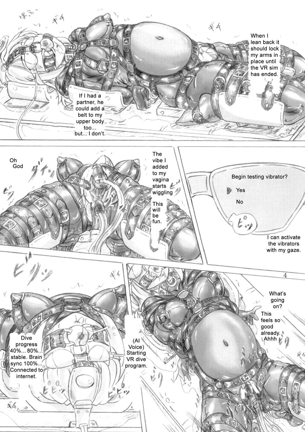 The Fate of an 18-Year-Old High School Girl Who Got Her Hands on Full-Dive VR That Was Pulled from the Market for Being Too Dangerous page 4 full