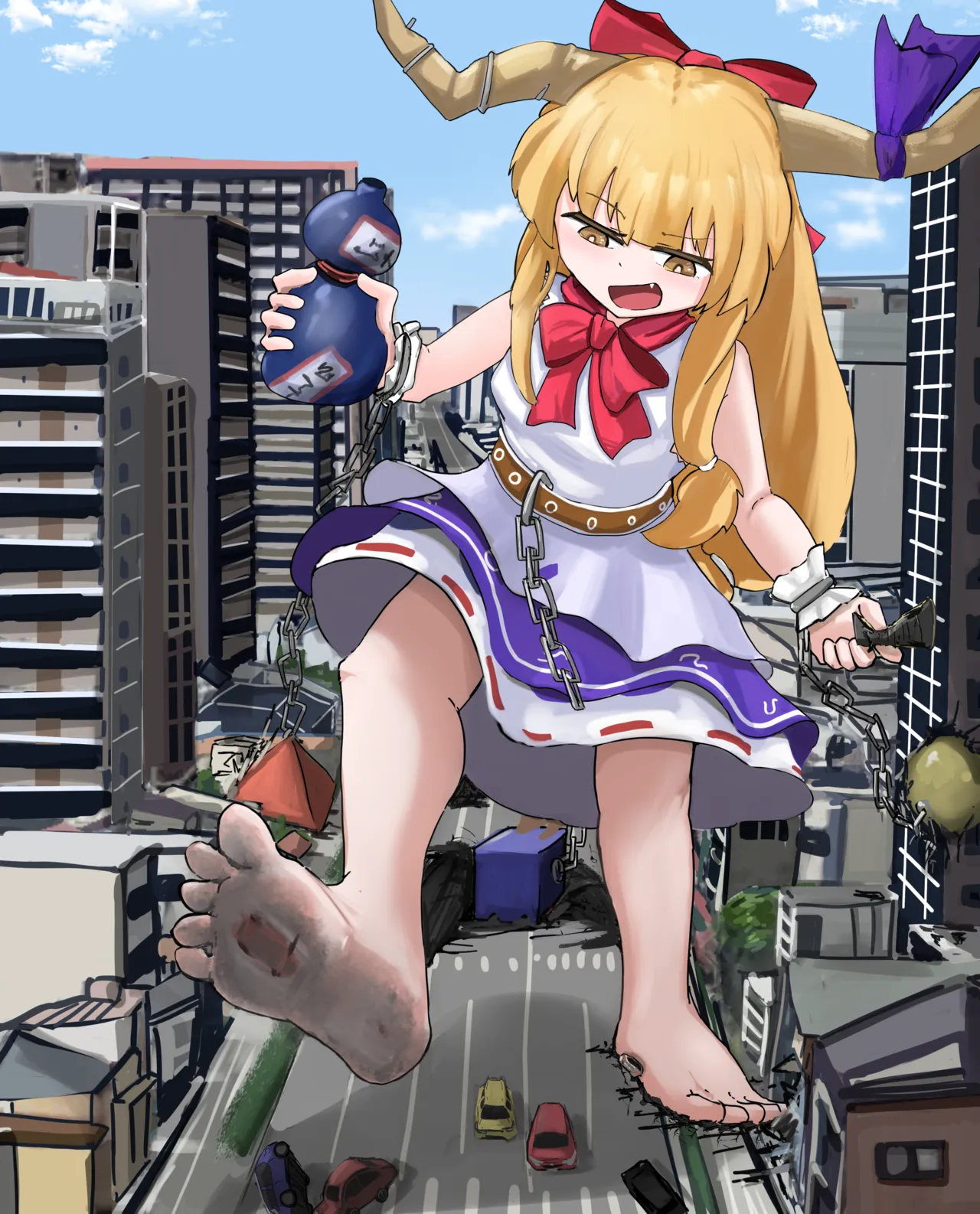 Suika Grows Gradually to a Massive Size and Does Whatever She Wants page 11 full