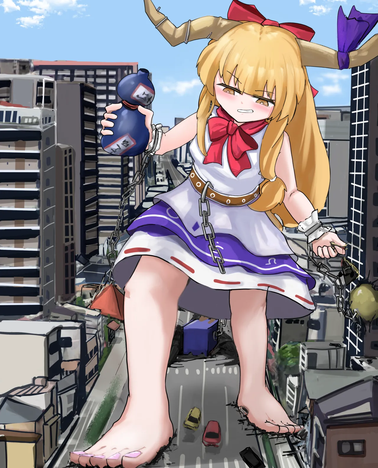Suika Grows Gradually to a Massive Size and Does Whatever She Wants page 12 full