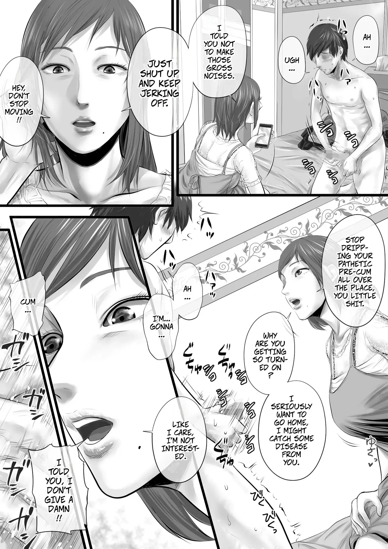 Welcome To The Jackoff Club 4 Yuna Kasai - Verbal Abuse Edition page 11 full