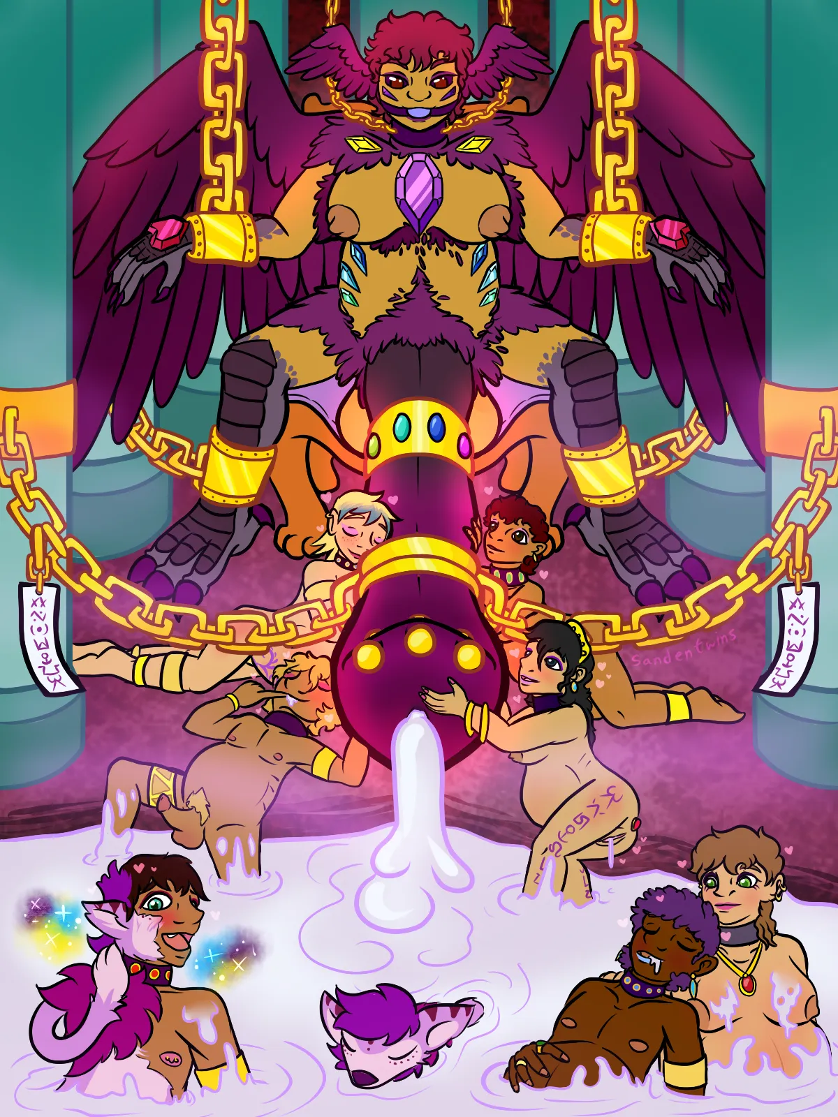 In the Harem of the Mounted God-King page 5 full