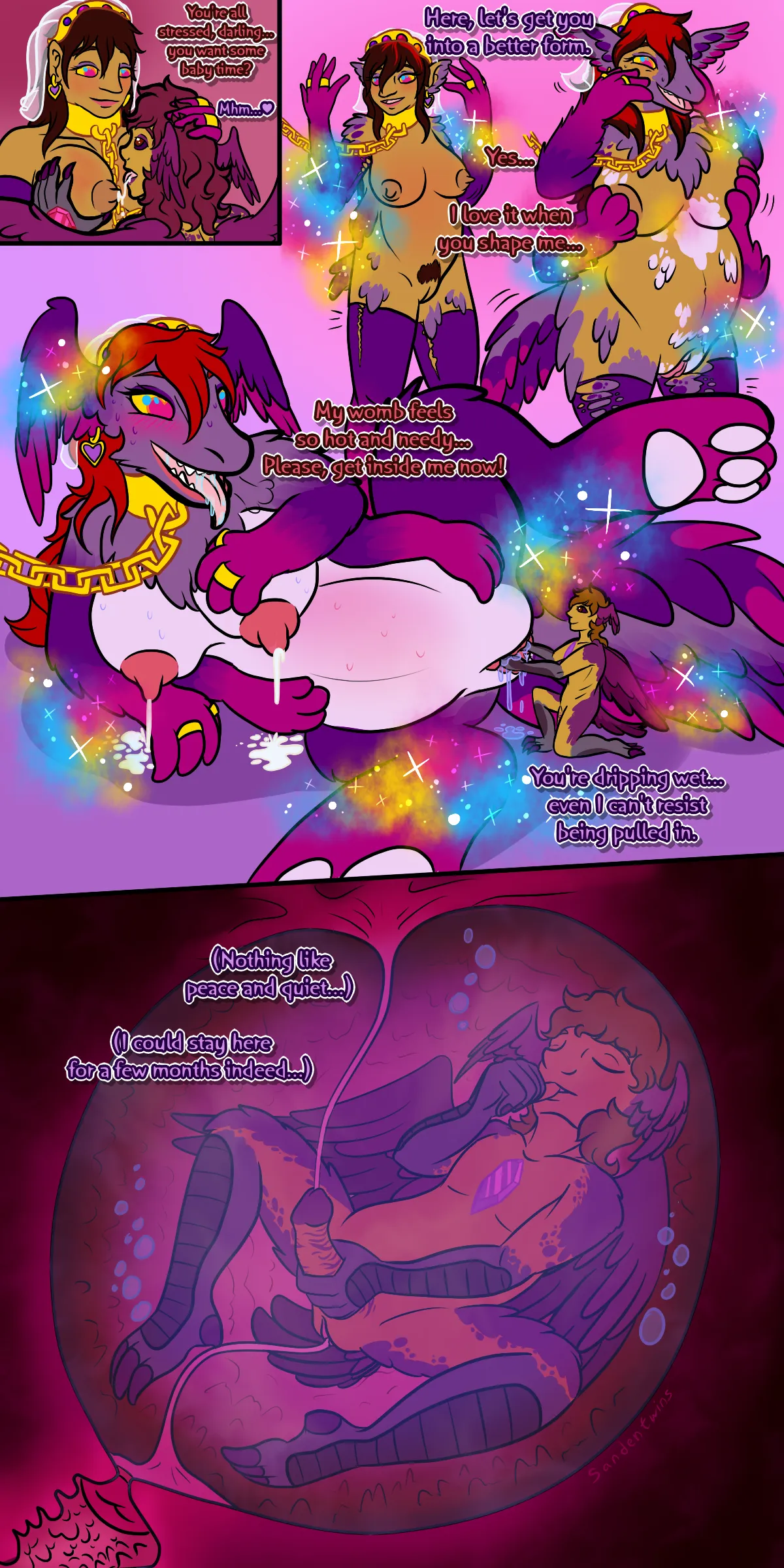 In the Harem of the Mounted God-King page 9 full