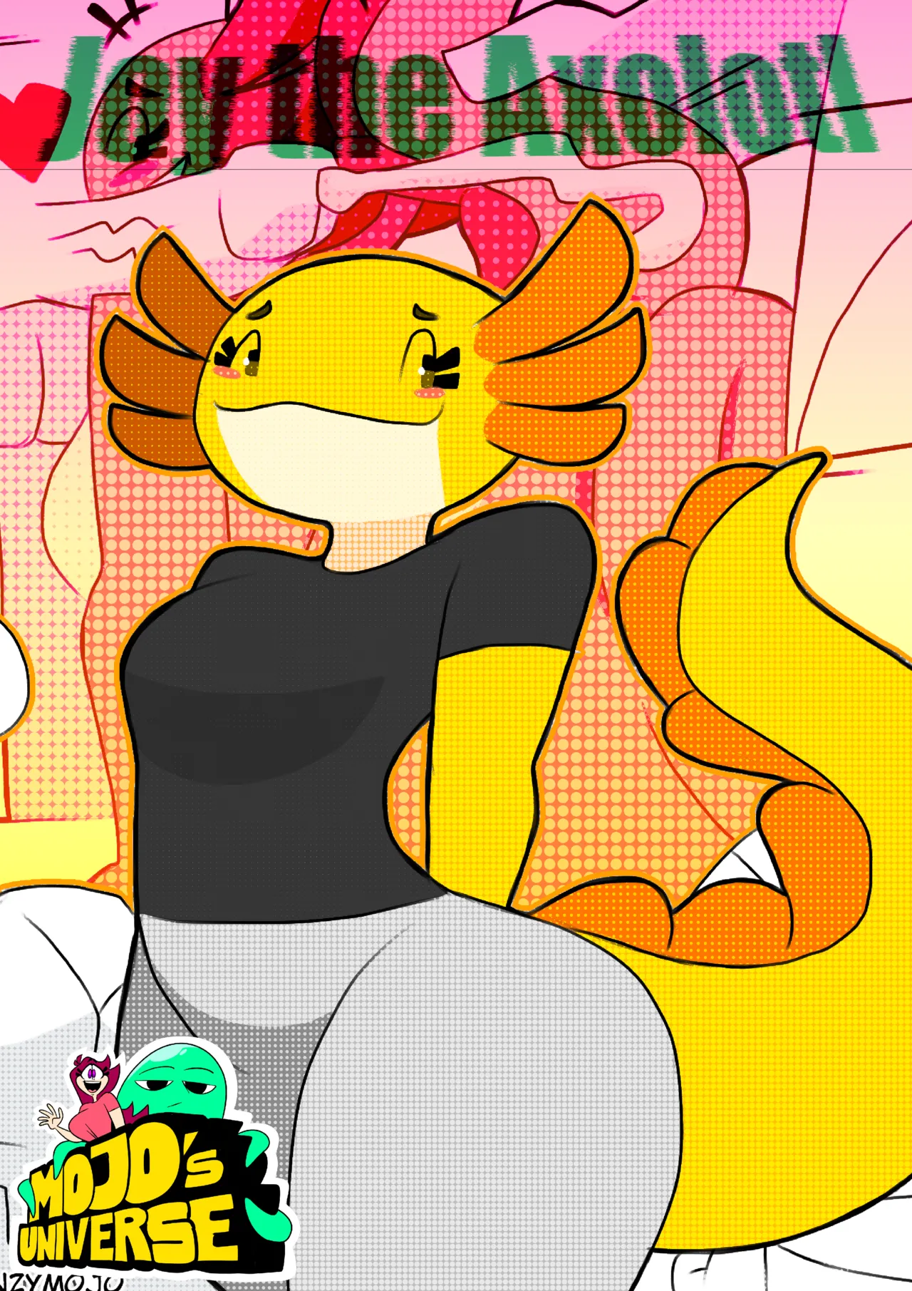 Joy the Axolotl page 1 full