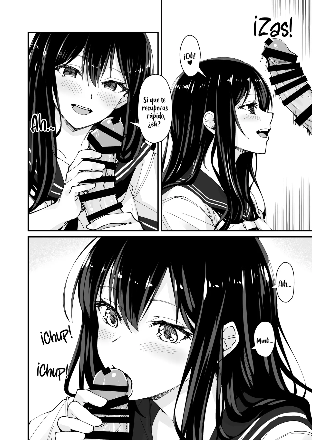 Kyokon Daisuki Tonari no Kurokami Gal 2｜A la gal que se sienta junto a mí le gustan los miembros grandes 2 page 6 full