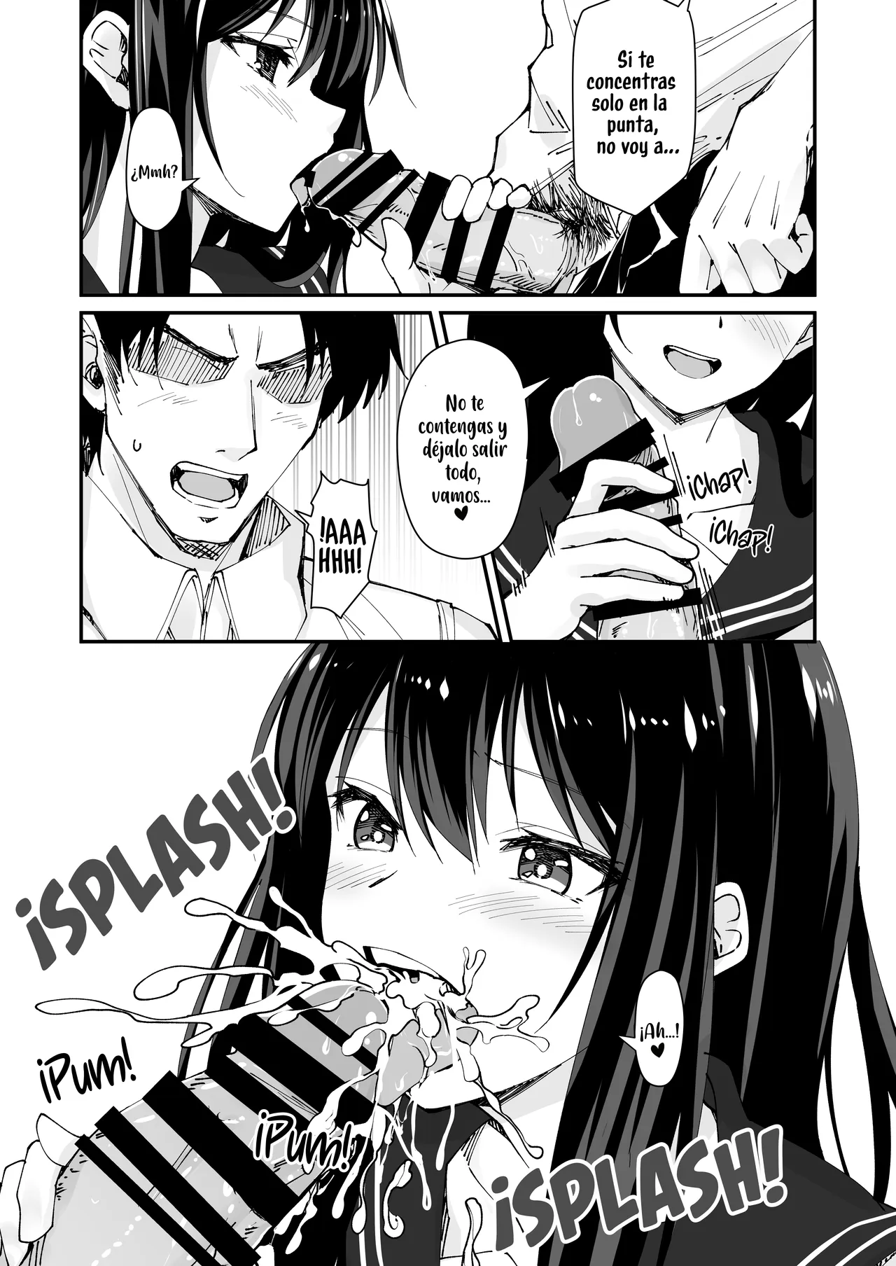 Kyokon Daisuki Tonari no Kurokami Gal 2｜A la gal que se sienta junto a mí le gustan los miembros grandes 2 page 7 full