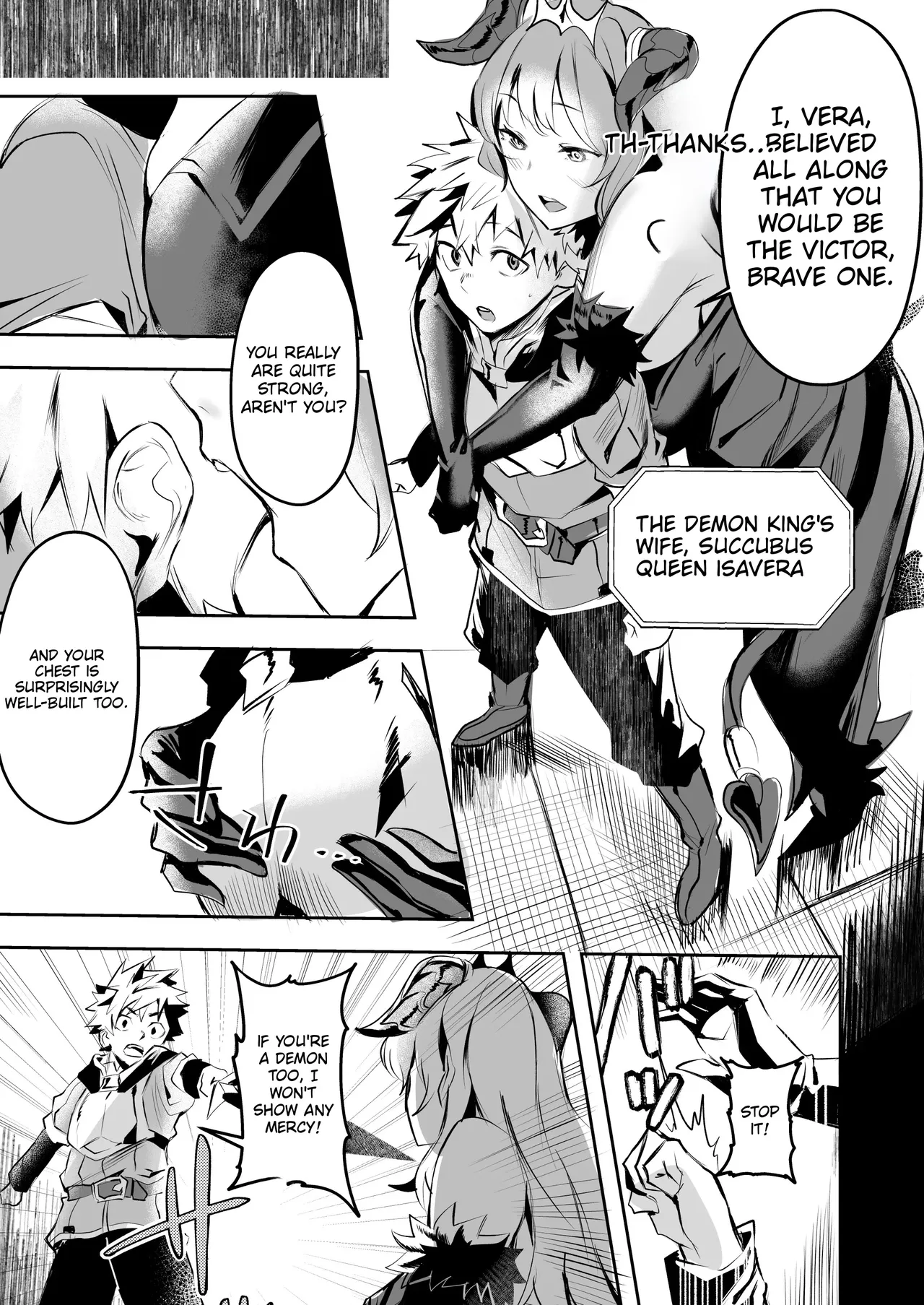 Give It All to Succubus Mommy, Hero-sama page 3 full
