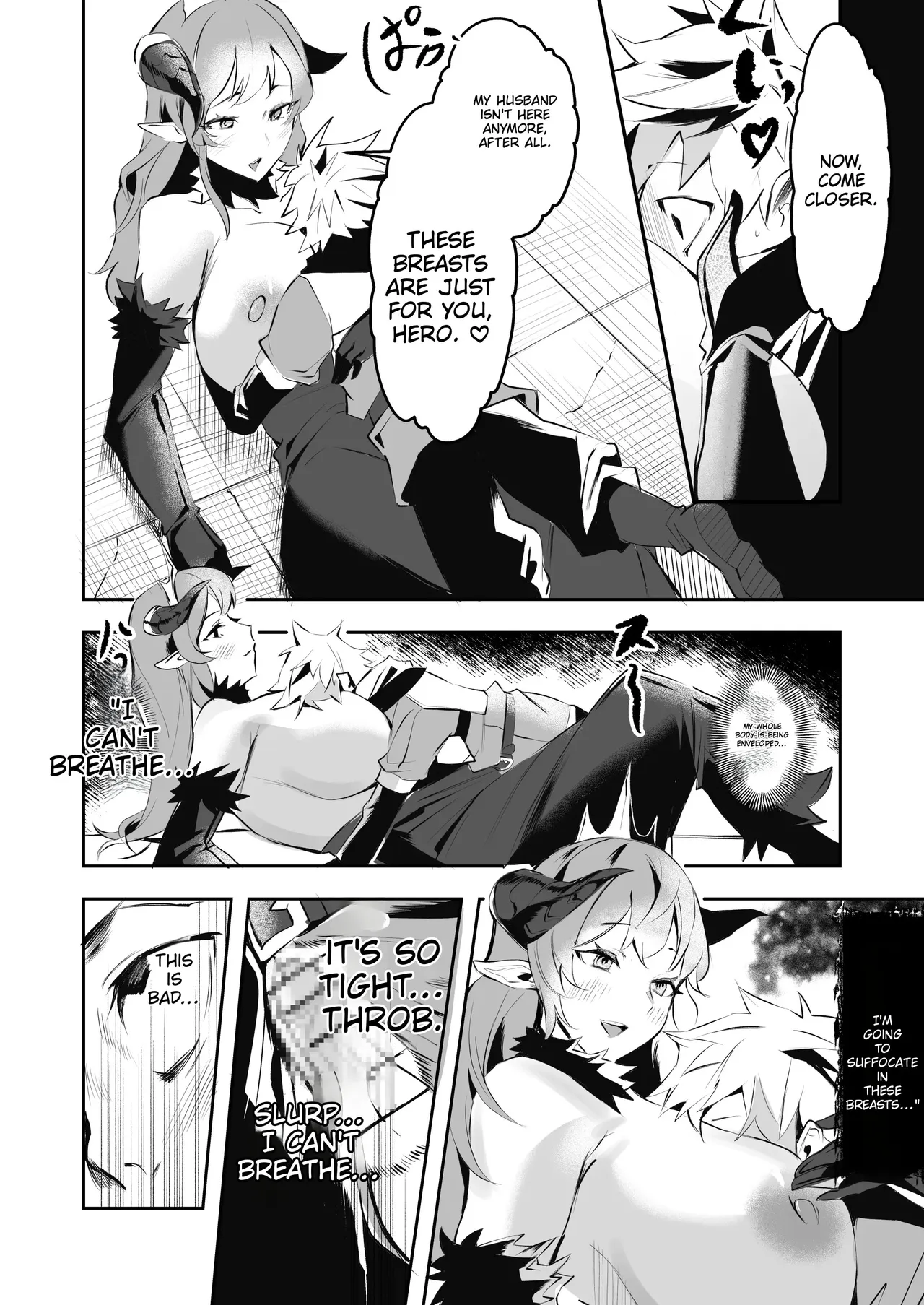 Give It All to Succubus Mommy, Hero-sama page 6 full
