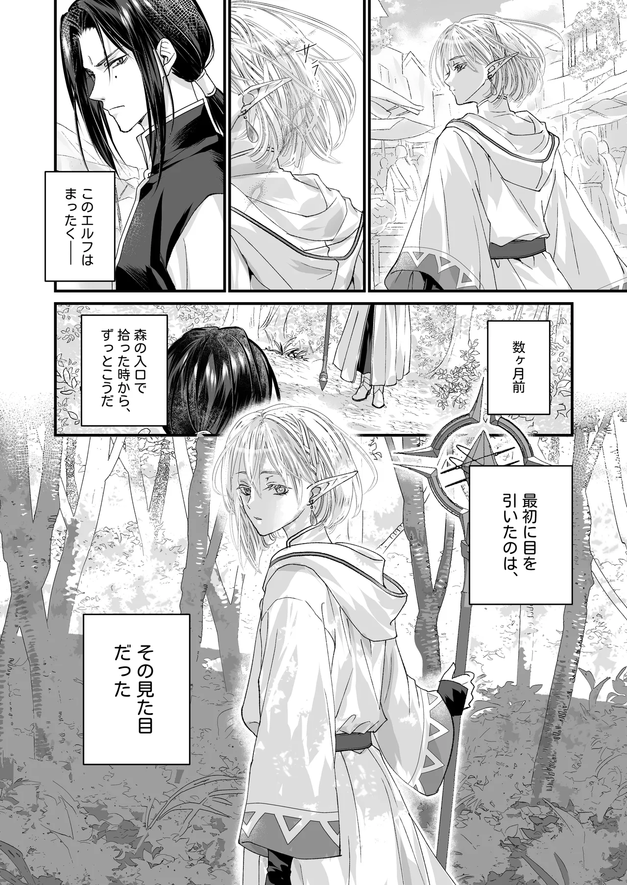 無垢なエルフ、はじめてを知る。 page 5 full