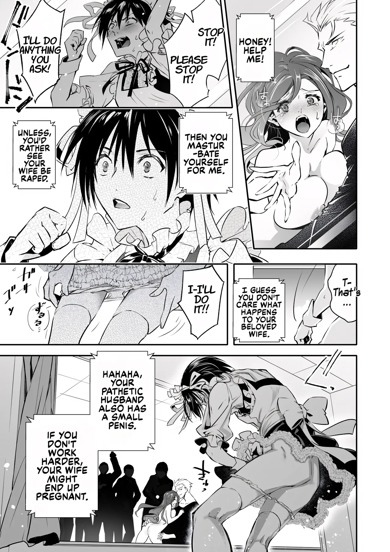 Mesu Ochi no Kashaku ~Tsuma o Netotta Otoko no Seitenka Maid ni Sareta Seinen~ | A Fallen Woman's Remorse ~A Young Man Turned Into a Sex-Changed Maid by the Man Who Stole His Wife~ page 8 full