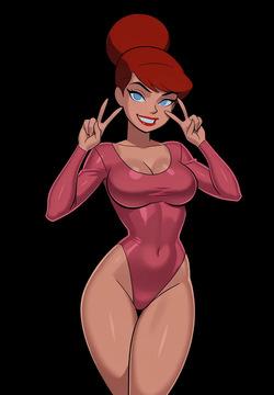 Freemale - Barbara Gordon in Lex Luthor cage  SunsetRiders7 Style