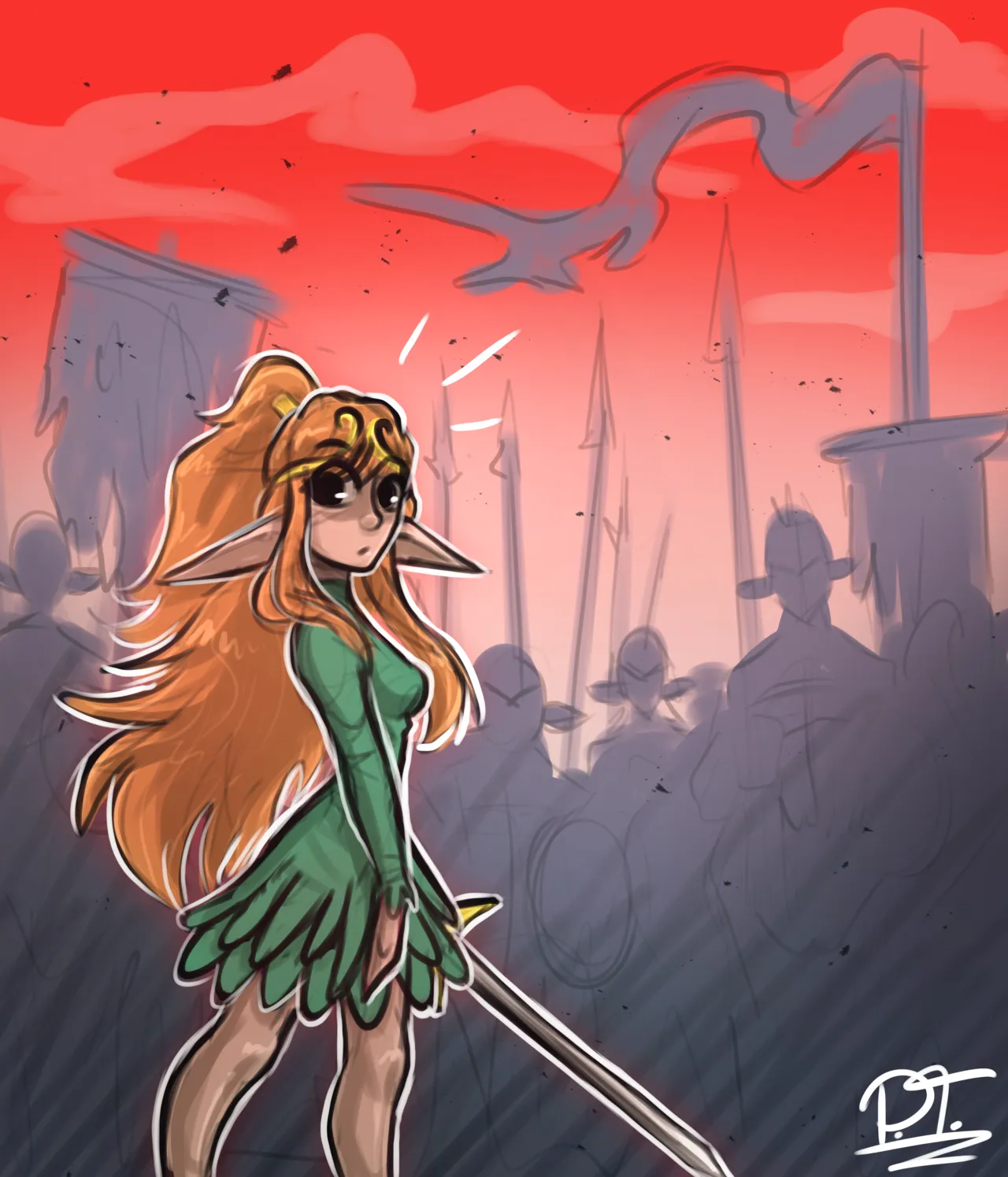 Merrivius' Elf fanarts page 5 full
