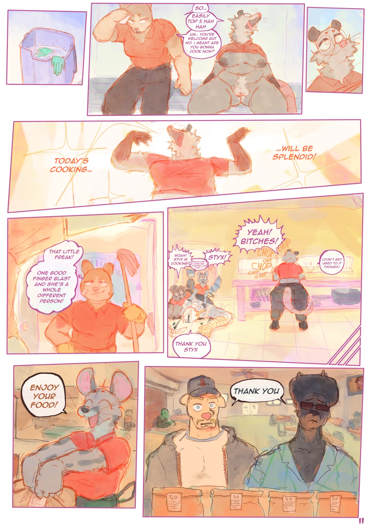 Smashmat Cum hard Work Harder page 11 full