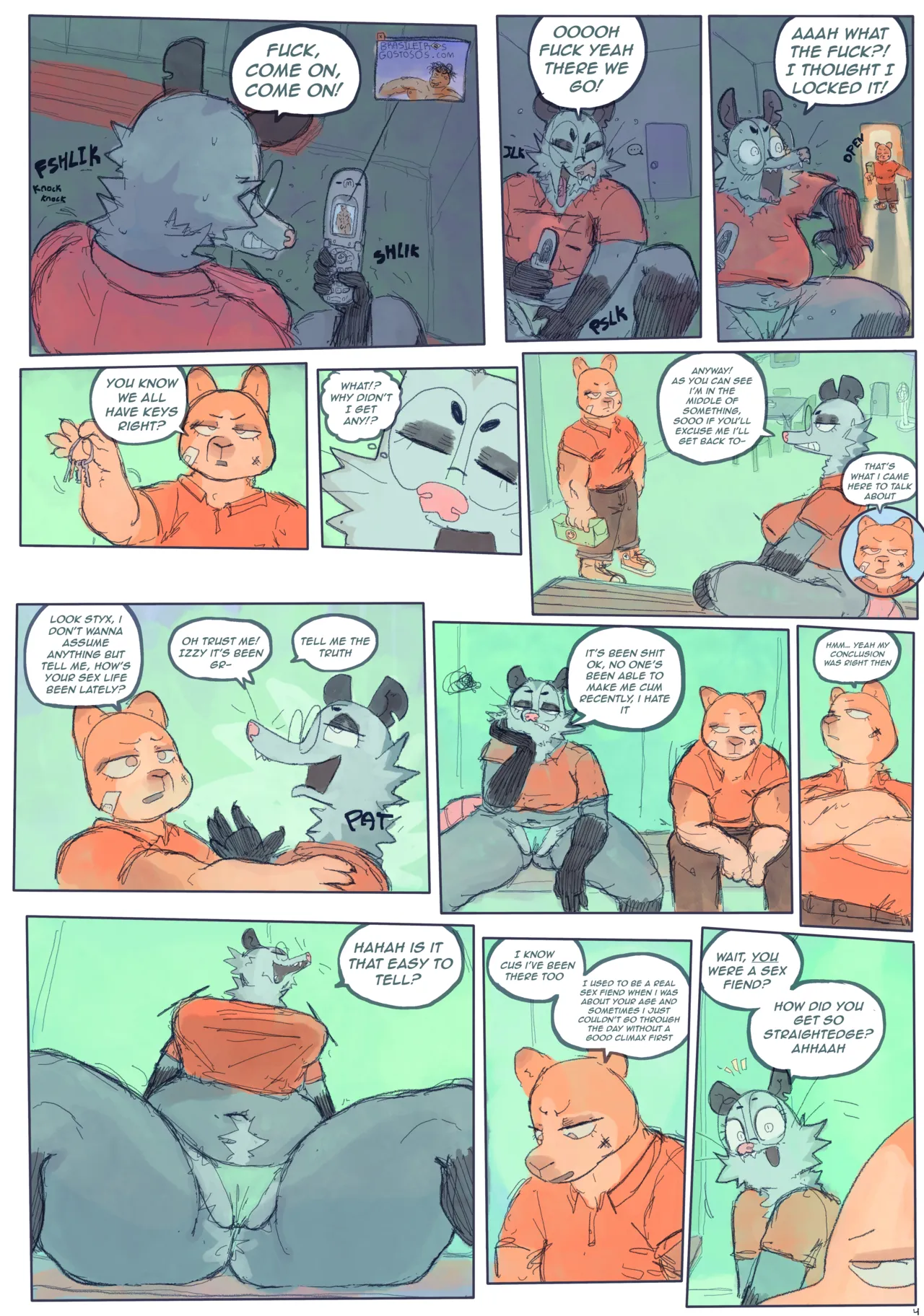 Smashmat Cum hard Work Harder page 4 full