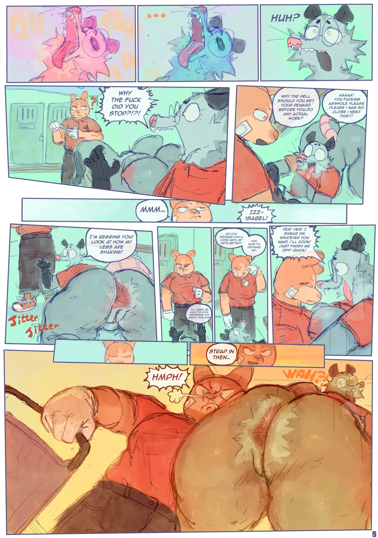 Smashmat Cum hard Work Harder page 8 full