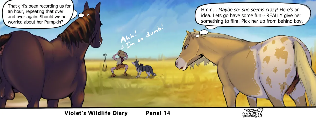 Violets Wildlife Diary CH 1-7 page 5 full