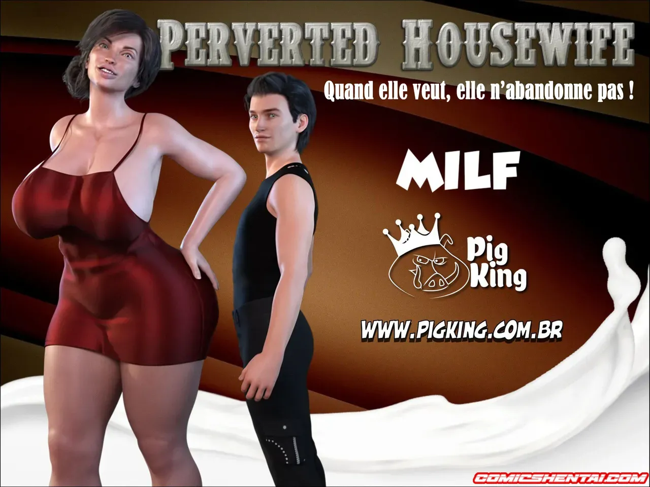 Perverted Housewife / Femme au foyer perverse page 1 full
