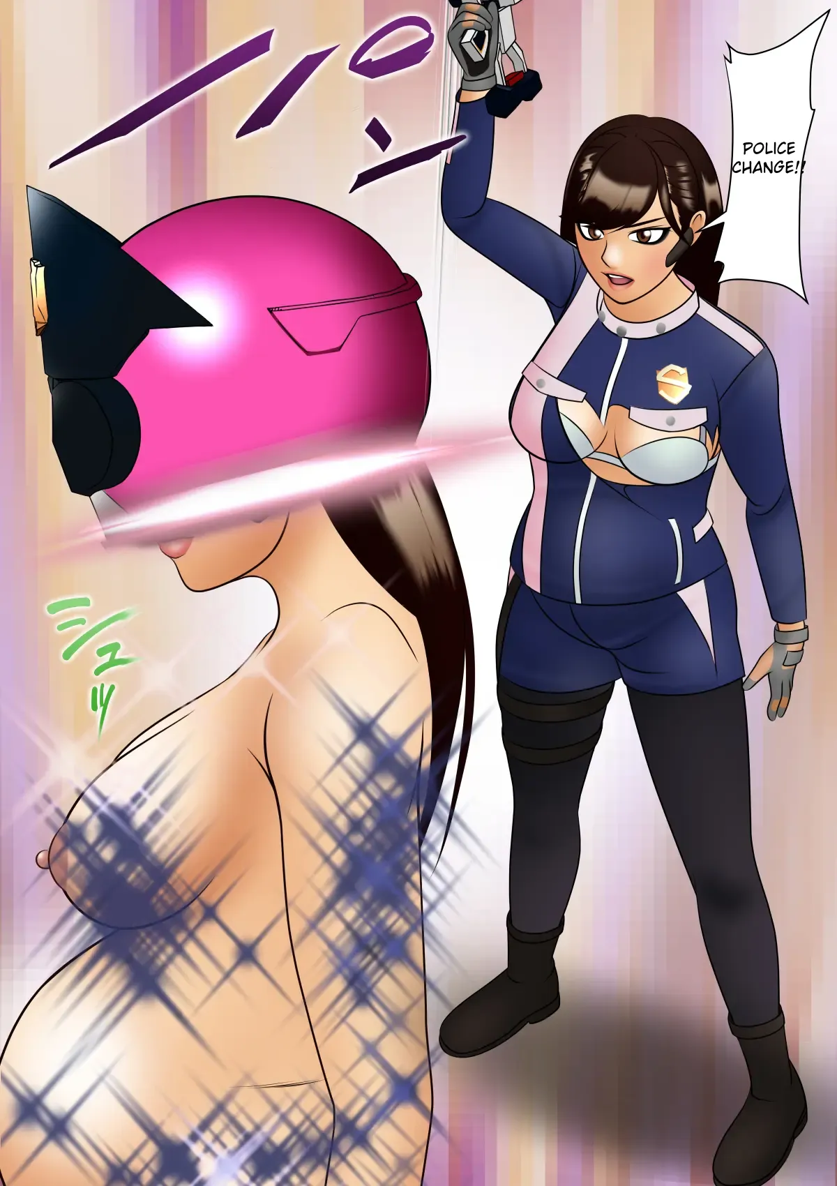 Haiboku Hiroin Henshin Dekinainode Bodi Peinto de Tatakattara Futsuu ni Maketa page 11 full