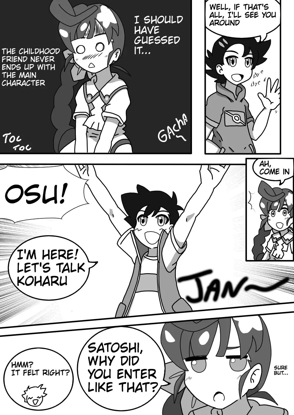 Satoshi and Koharu's Daily talk page 3 full