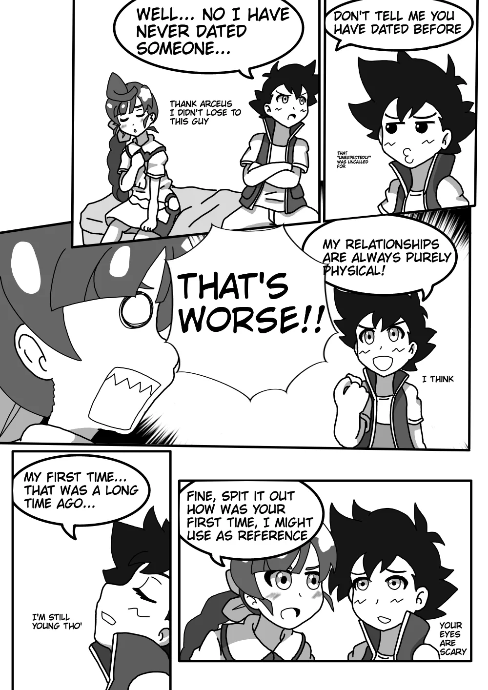 Satoshi and Koharu's Daily talk page 5 full