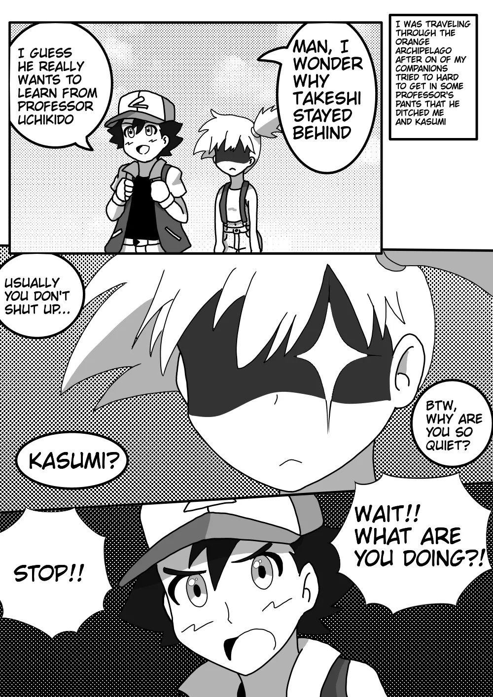Satoshi and Koharu's Daily talk page 6 full
