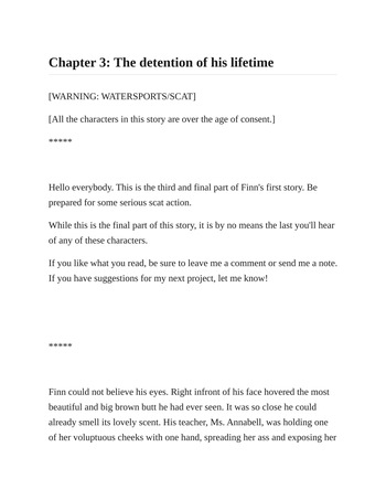 Chapter 3: The Detention of his Lifetime cover