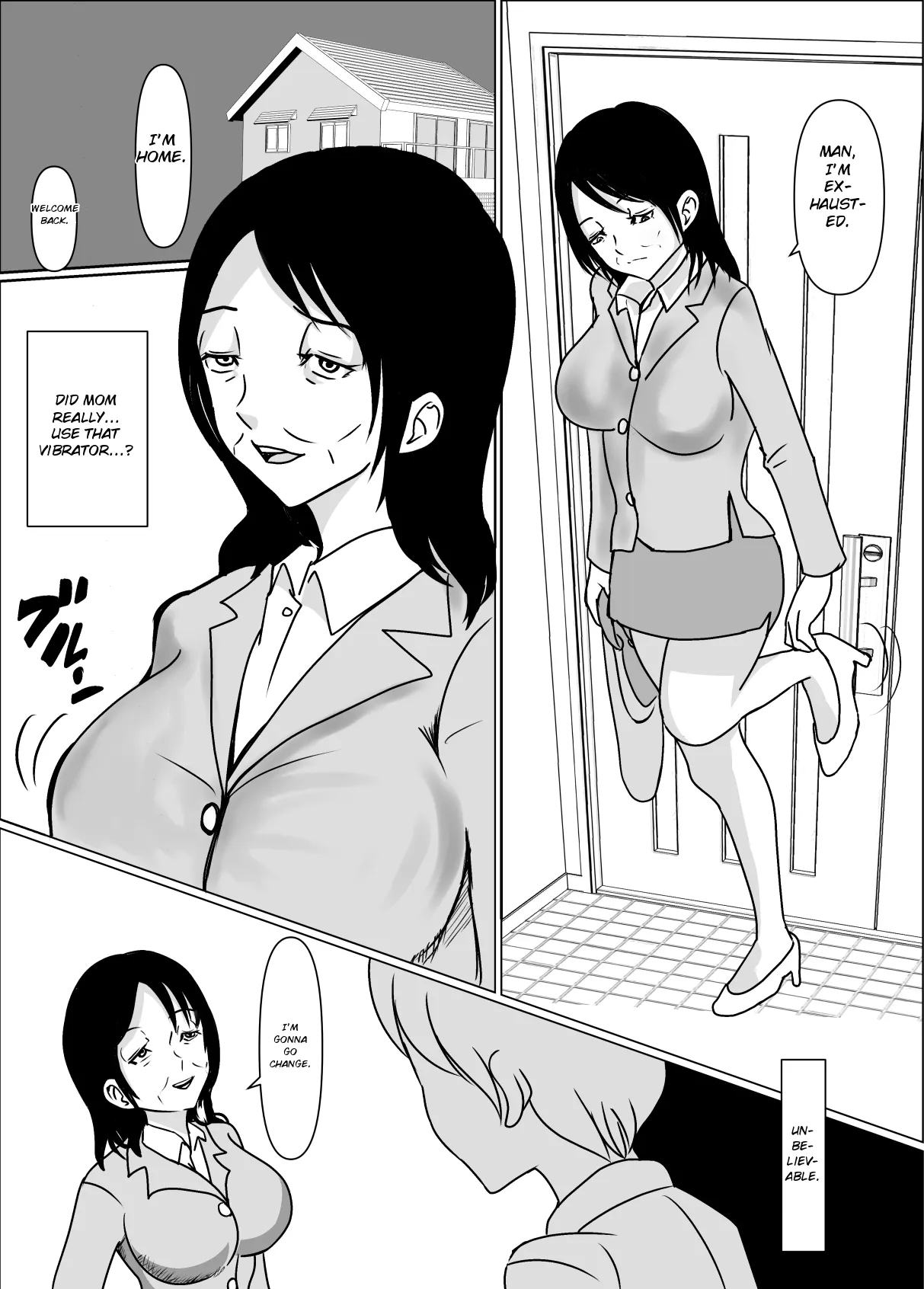 Okaa-san no Chitsu ga Keiren Shite Penis ga Nukenai node Naka ni Dashita Hanashi page 7 full