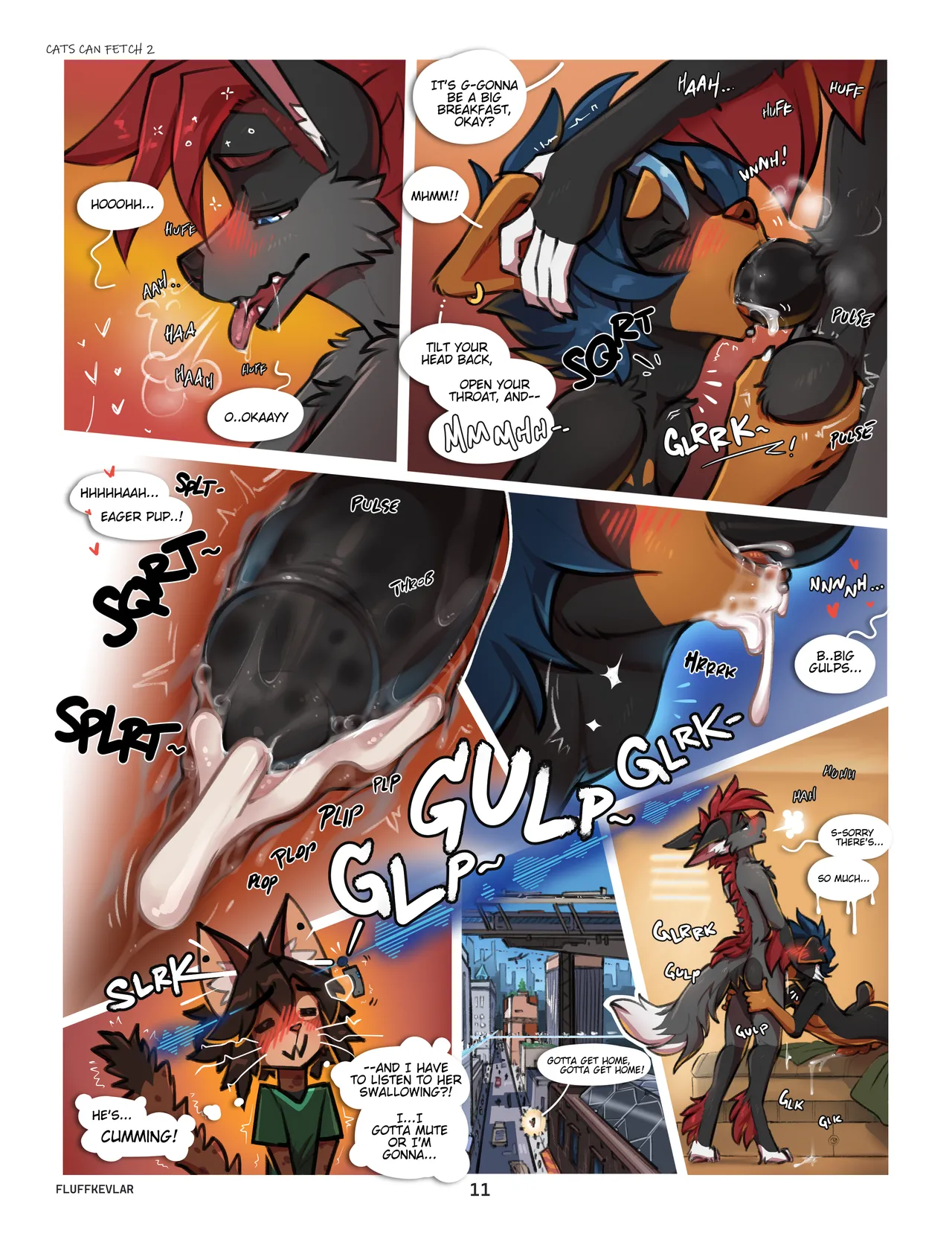Cats Can Fetch 2: Try my Roommate! page 12 full