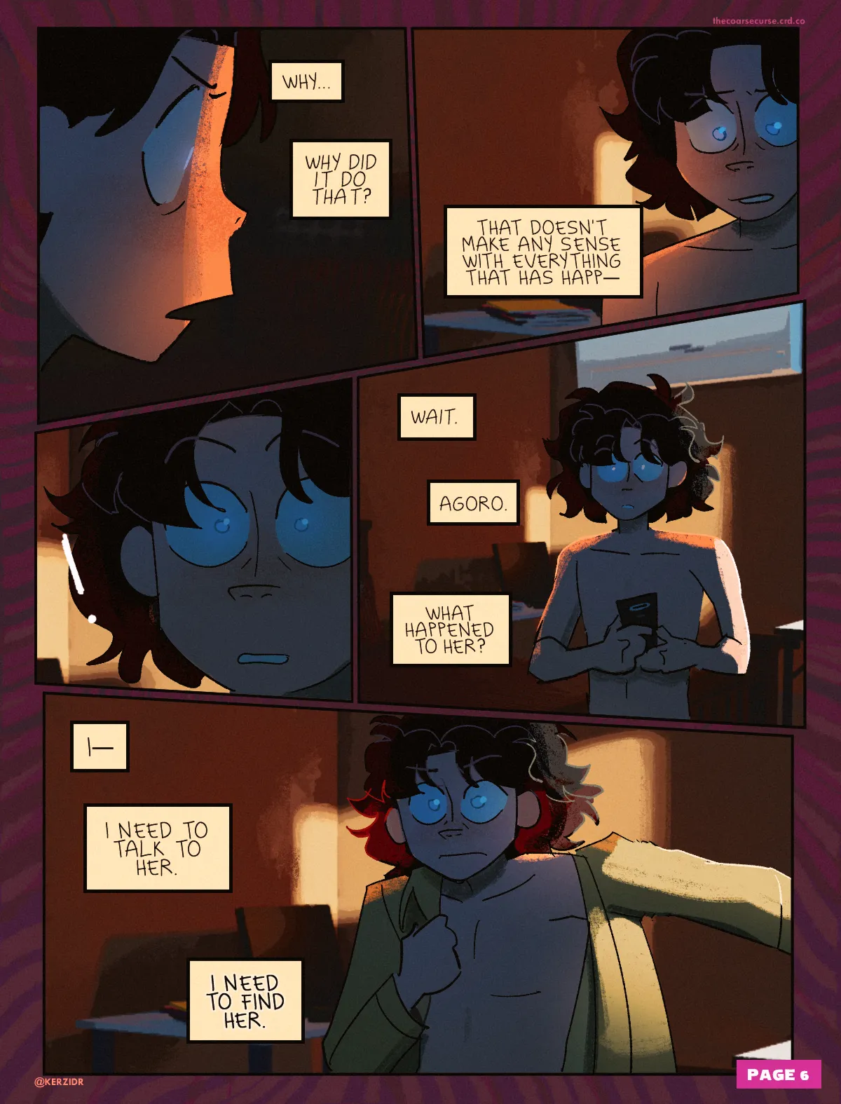 The Coarse Curse Episode 3: LEAH page 7 full
