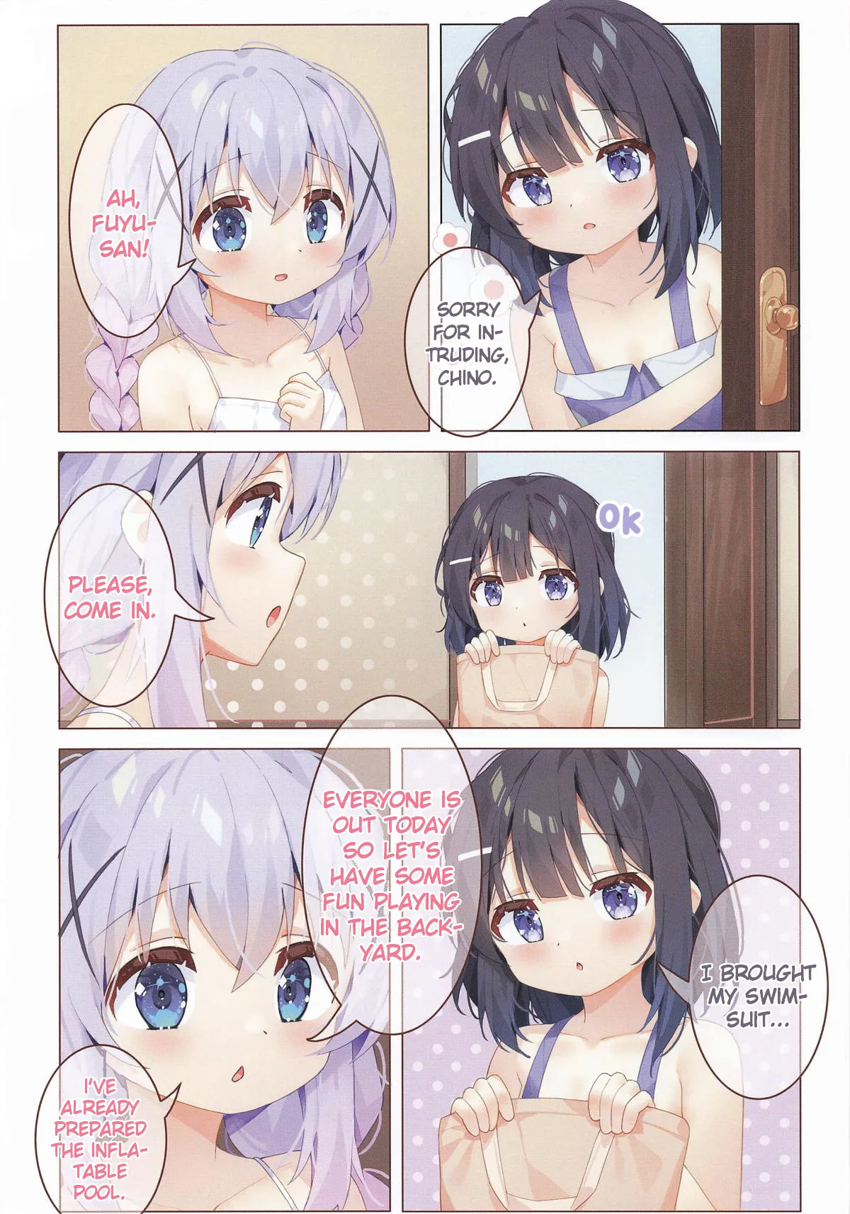 Natsu no Dokidoki Mizu Asobi! | Summer's Heart-Throbbing Pool Time! page 4 full