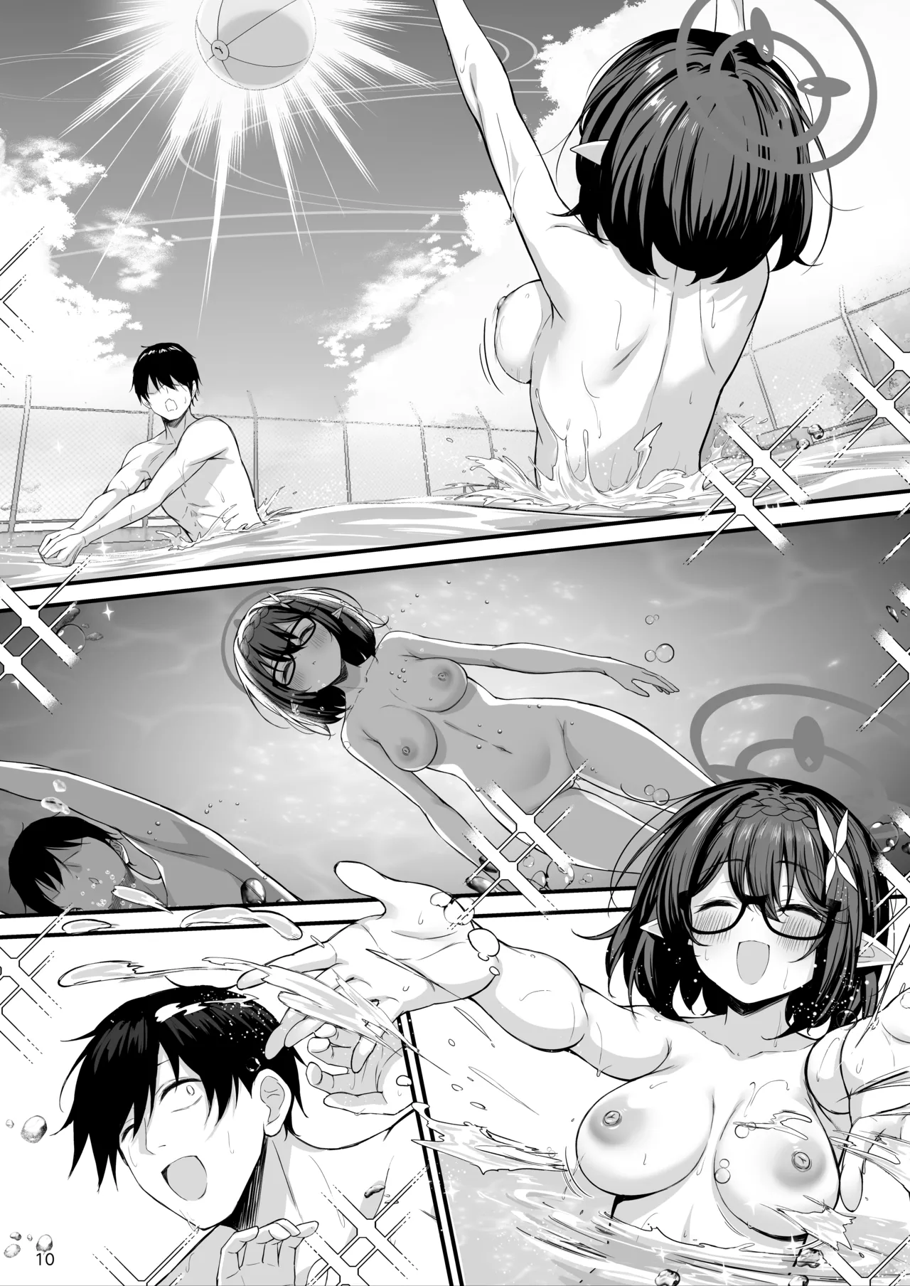 Ayane to Zenra Pool Biraki page 10 full