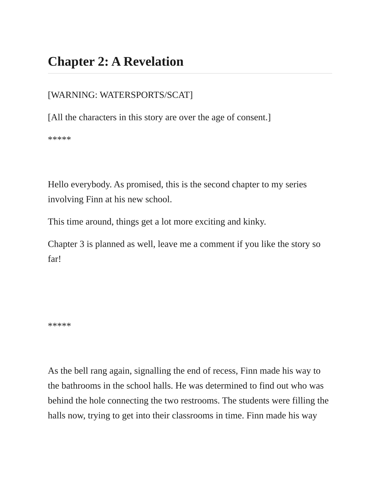 Chapter 2: A Revelation page 1 full