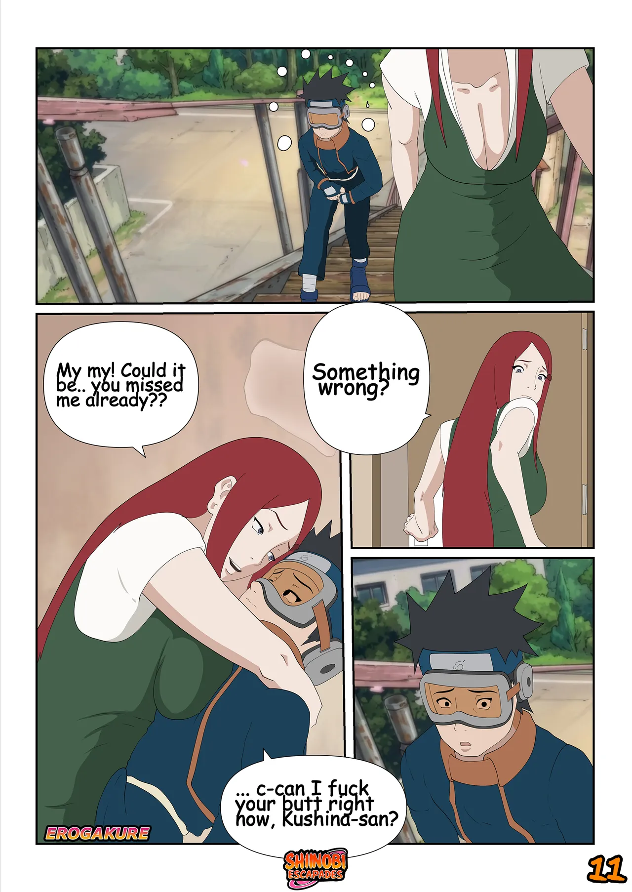 Shinobi Escapades Chapter 3 by Erogakure page 12 full