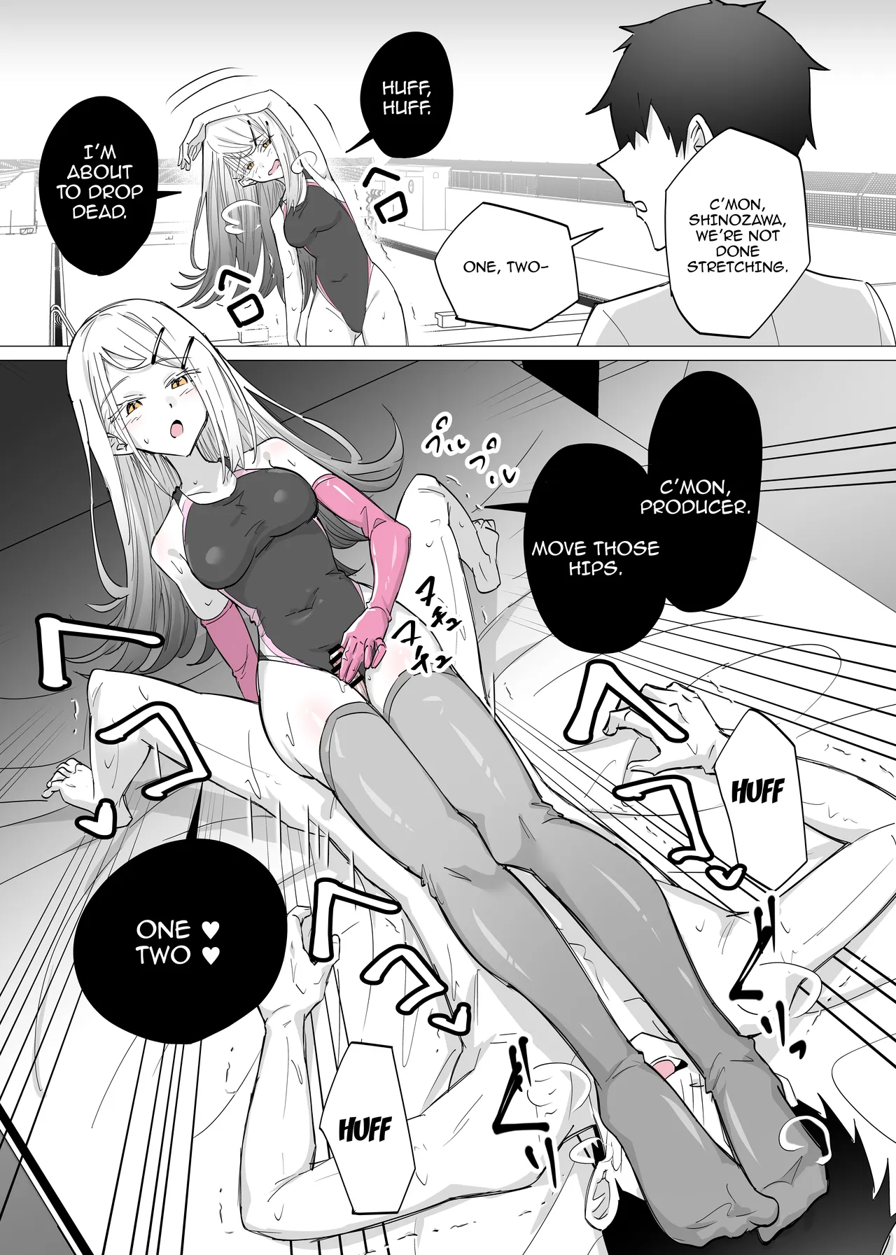 Kyouei Mizugi no Hiro ni Gomu Tebukuro de Shiborareru / Hiro Sequeezes Me Dry With Gloves In A Racing Swimsuit page 10 full