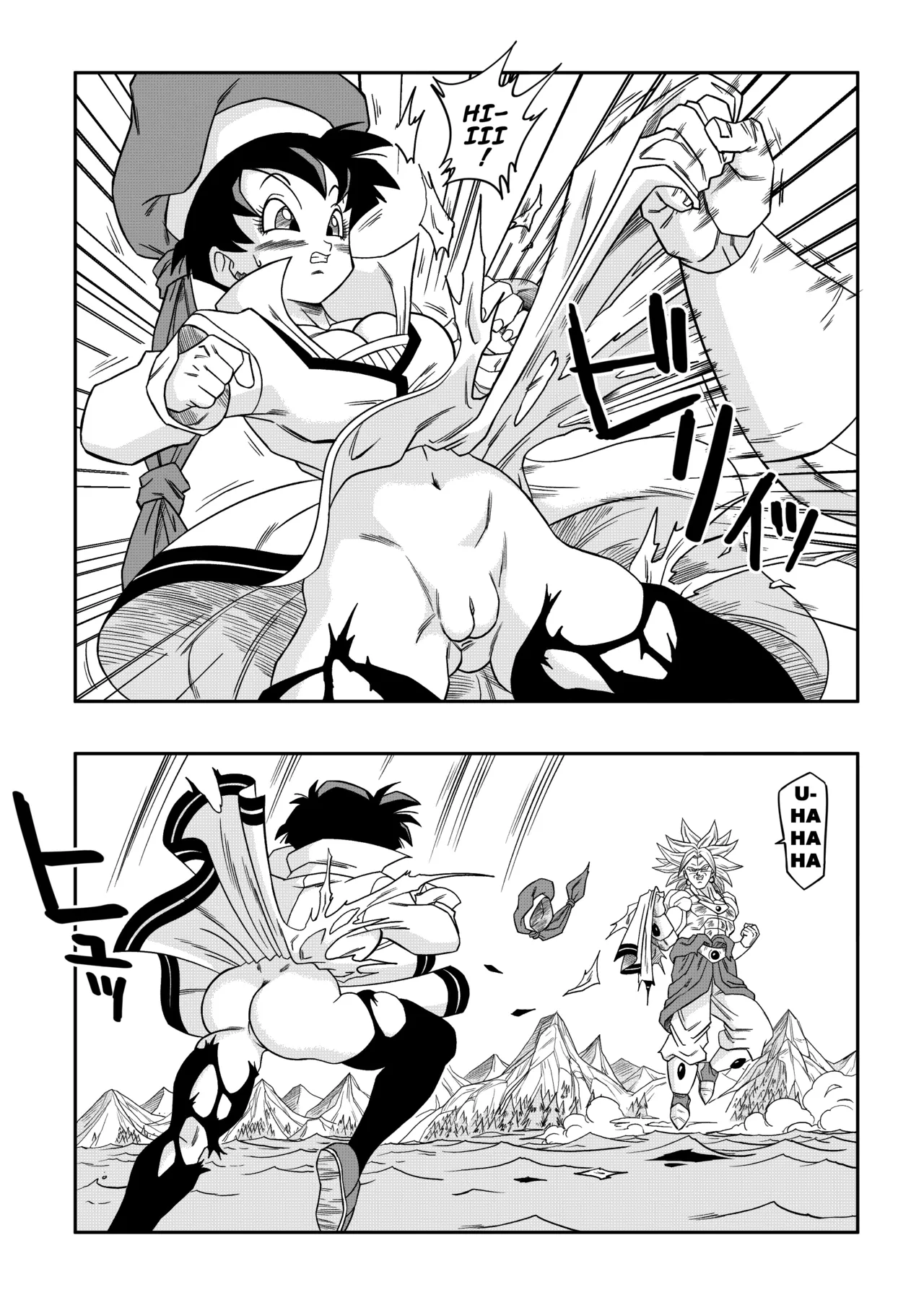 ¡El Sacrificio De La Aldea De Natade! ¡Videl vs Broly! page 7 full