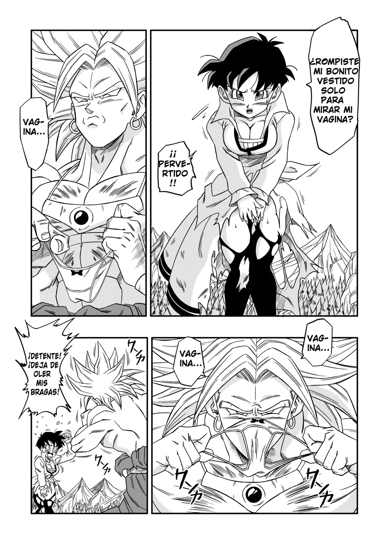 ¡El Sacrificio De La Aldea De Natade! ¡Videl vs Broly! page 8 full
