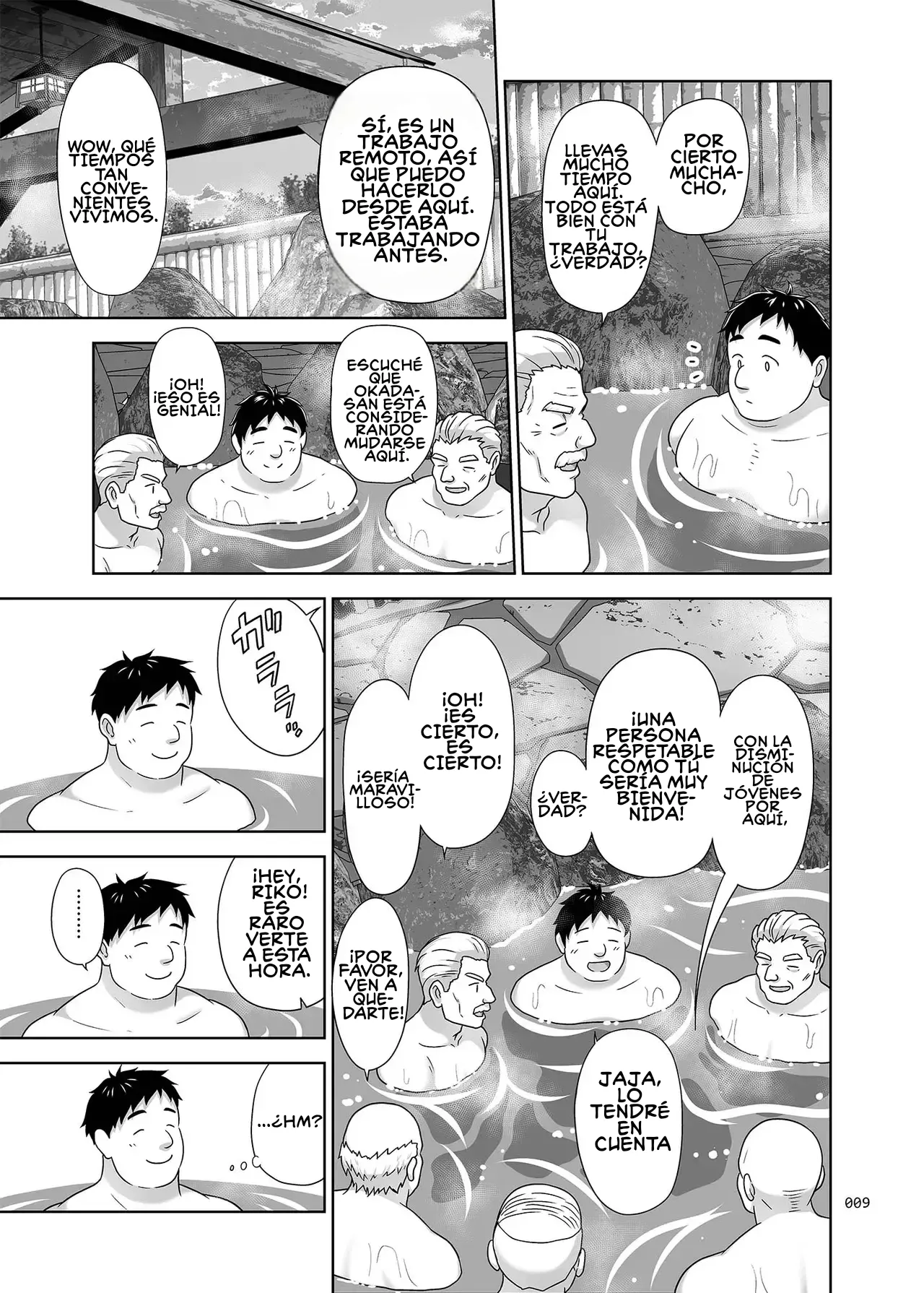 Jimotomin Dake ga Haireru Onsen page 8 full