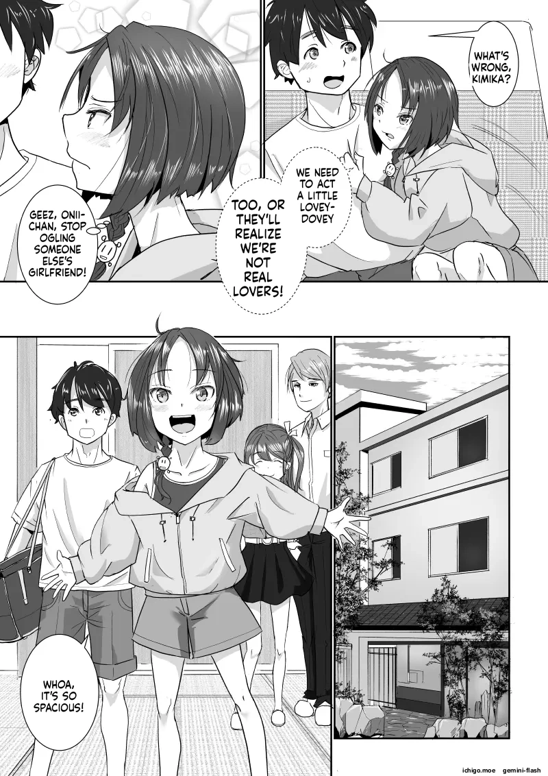 Couple Swapping: Onsen & Love Hotel Edition ~Except She's Actually My Sister!~ page 8 full