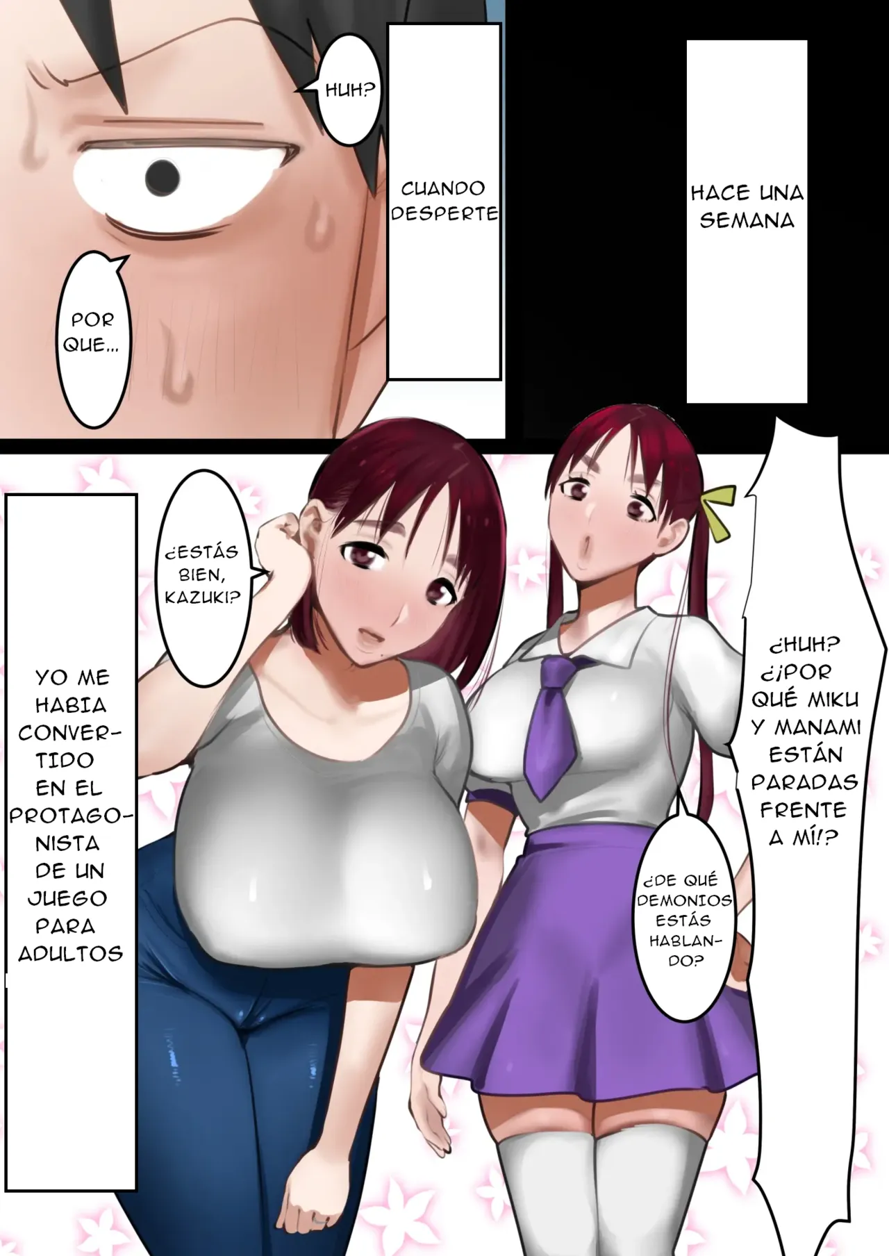 Me reencarne como el protagonista de un juego para adultos asi que decidi ir a por Manami, la madre de la heroina page 4 full