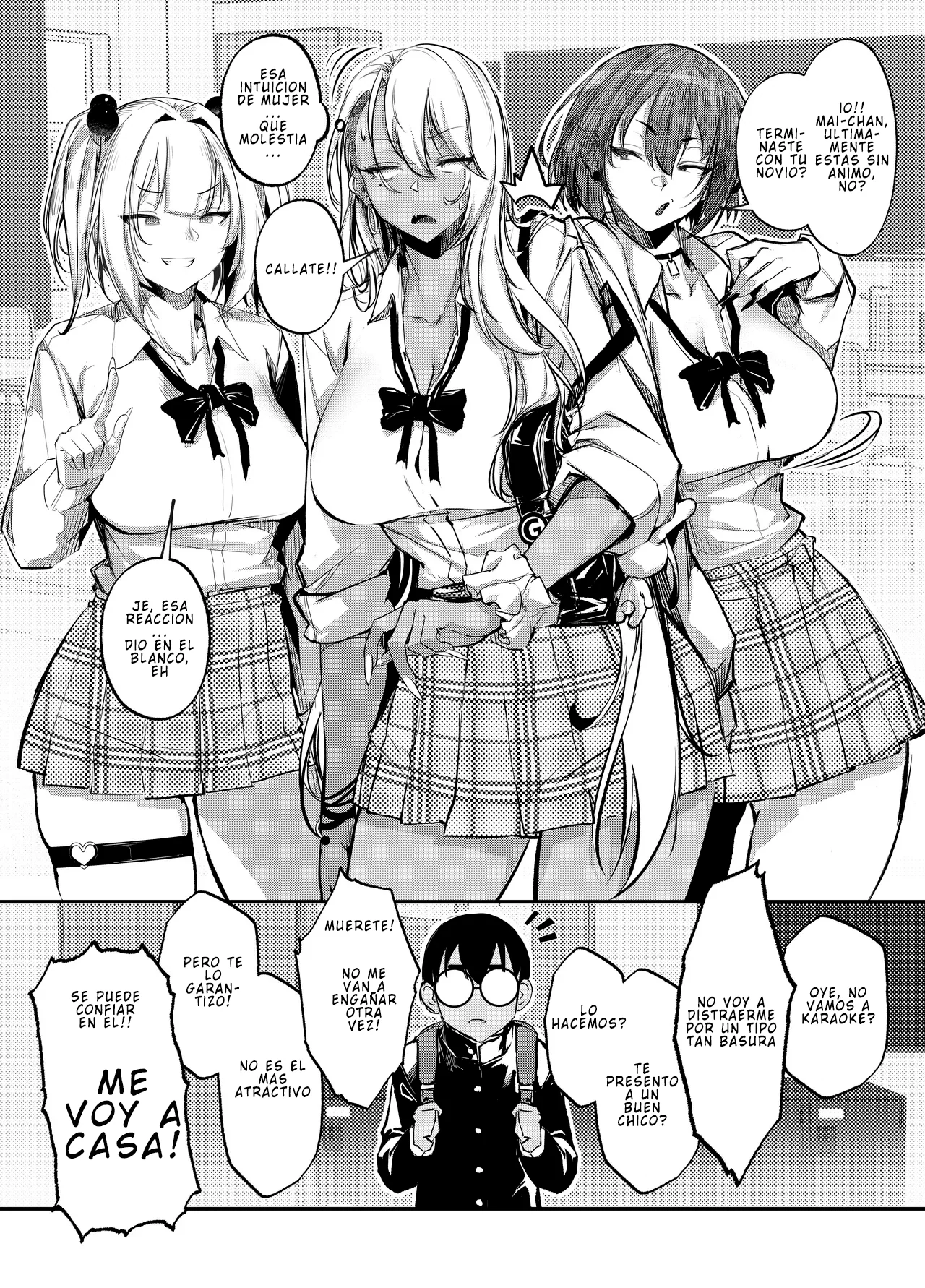 Namaiki JK ga Wakaraserareru Hon 3.0 | Poniendo en su sitio a la gyaru atrevida 3 page 8 full