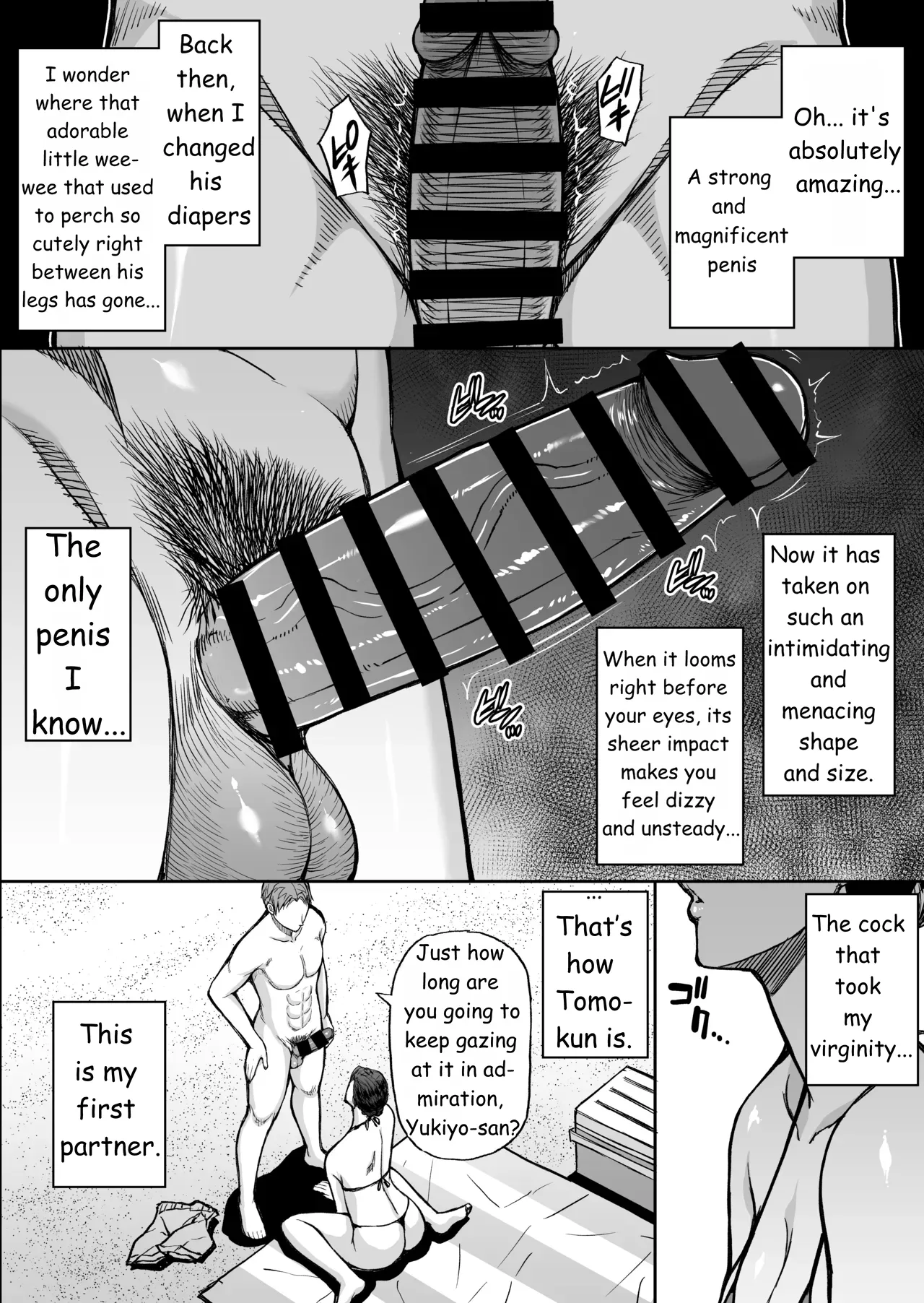 Toujou Yukiyo 37-sai Manatsu no Beach de Aokan Hamedori Sex Oi no Iu Koto ni wa Sakaraenai Watashi page 11 full