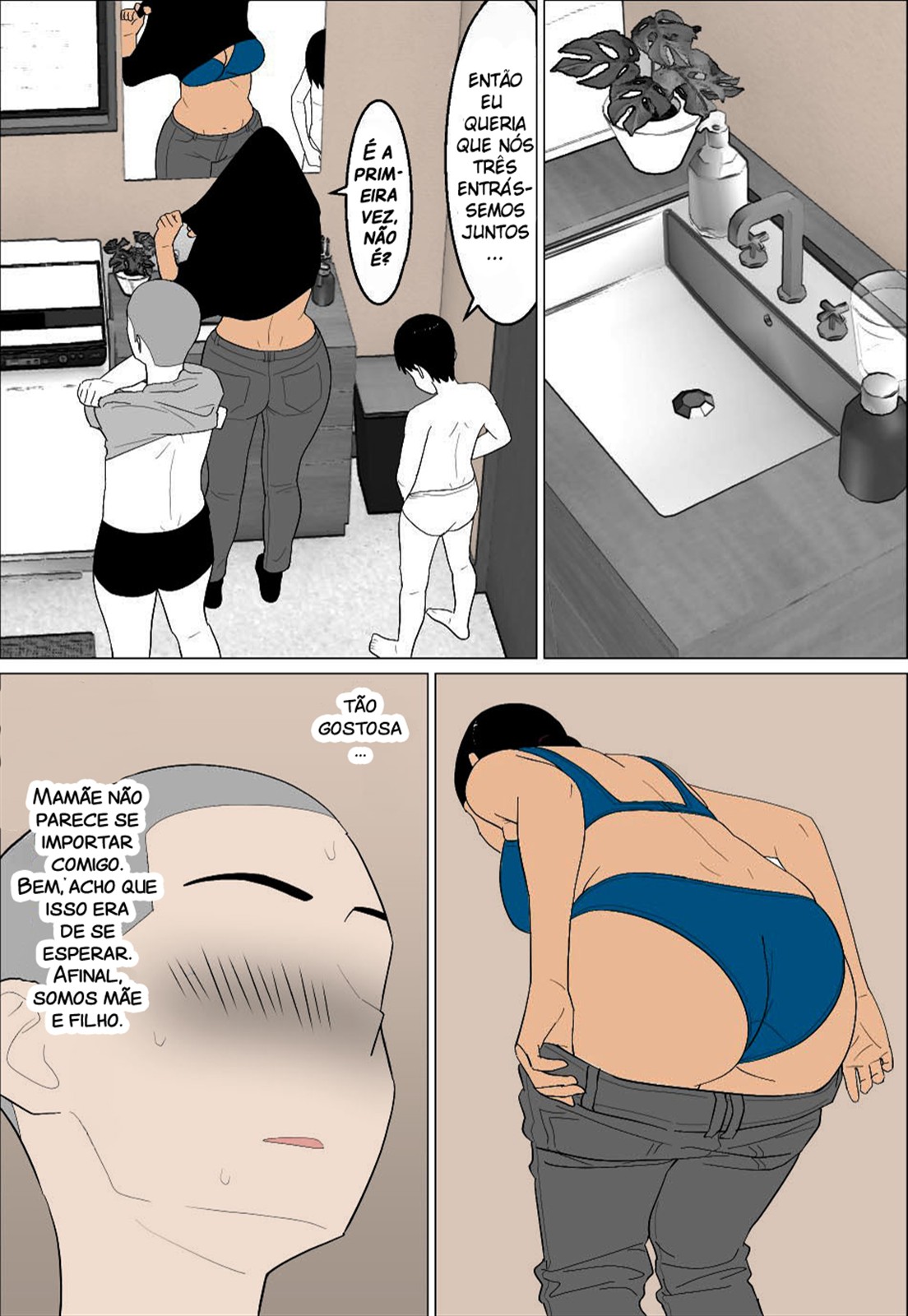 Kaa-san ga Shikoi nante | Minha mãe é tão gostosa page 11 full