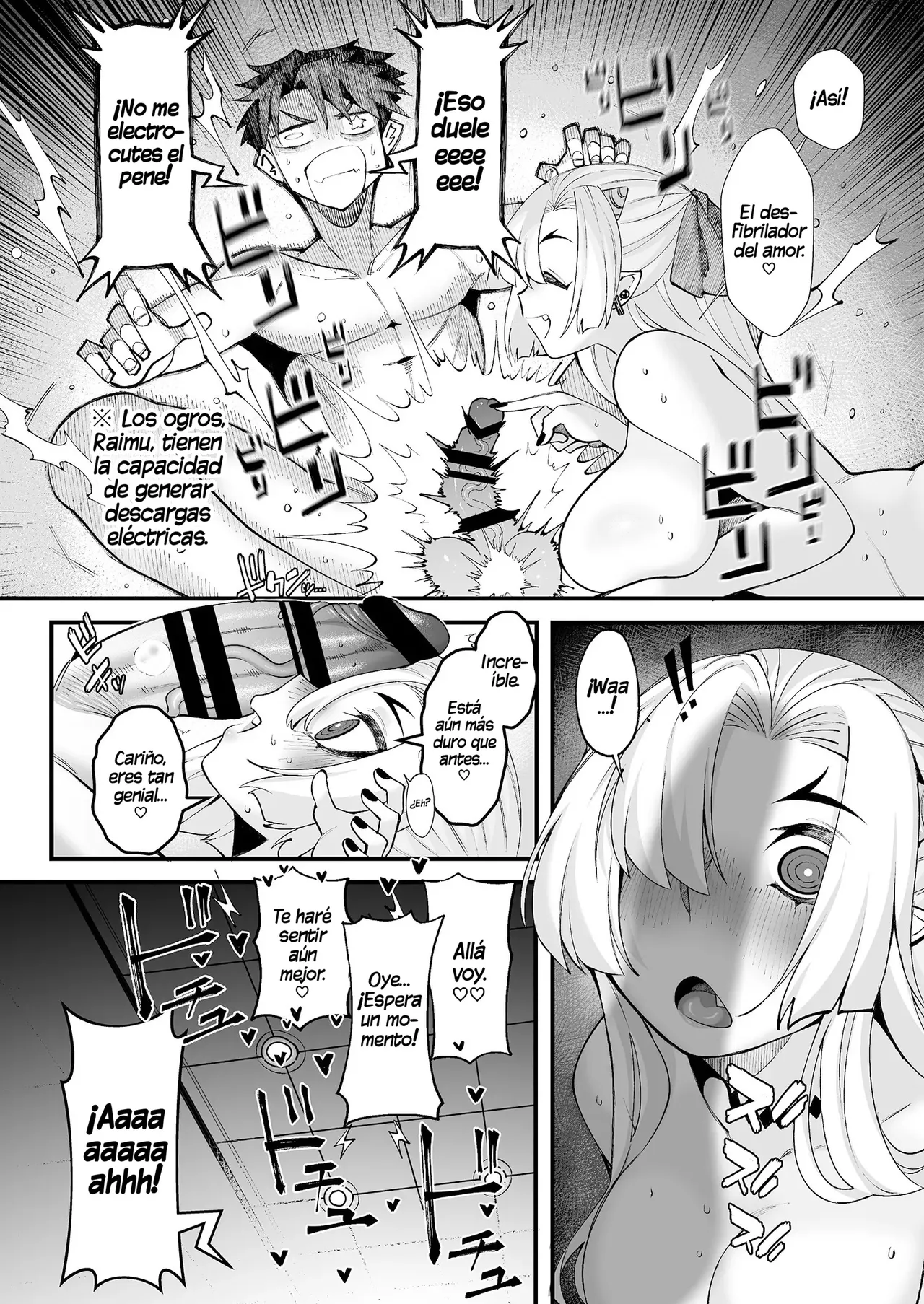 Boku no Kanojo wa Mesu Ogre, Uwaki Aite wa Mama Ogre｜Mi Novia es una Ogra y mi Amante es su Mamá Ogra page 9 full