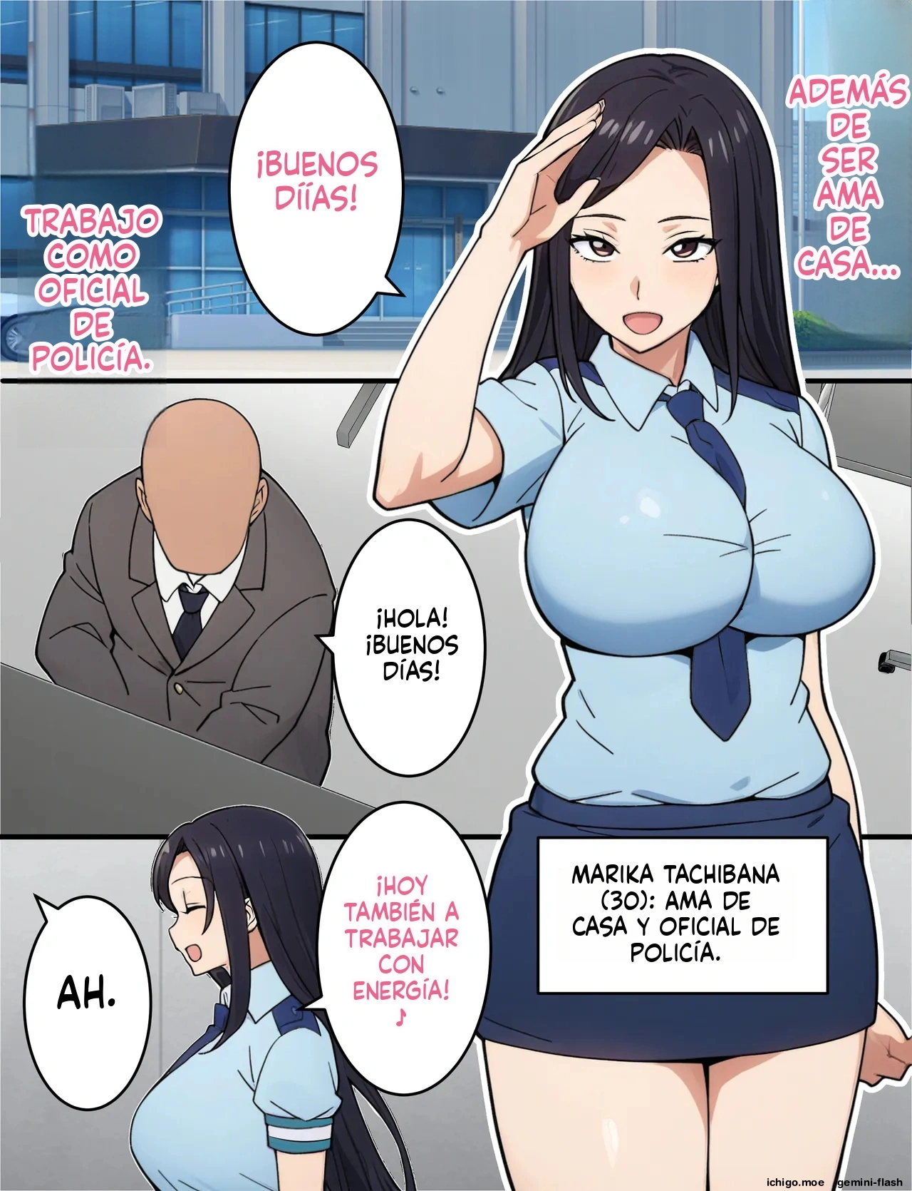 Hitozuma Fukei ~ Tsuyoki na Moto-Yan Onna ga Chinpira ni Netorareru Hanashi  MTL page 5 full